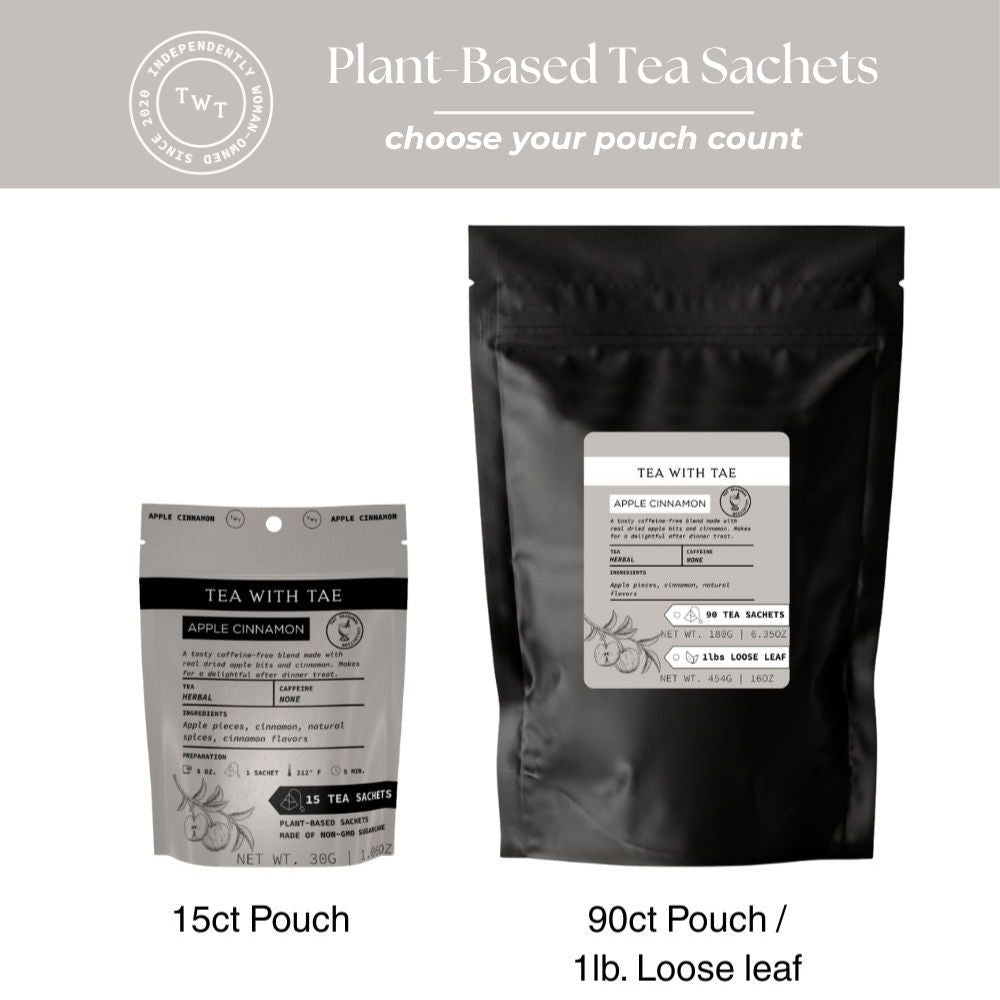 Apple Cinnamon Hot Tea Pouch