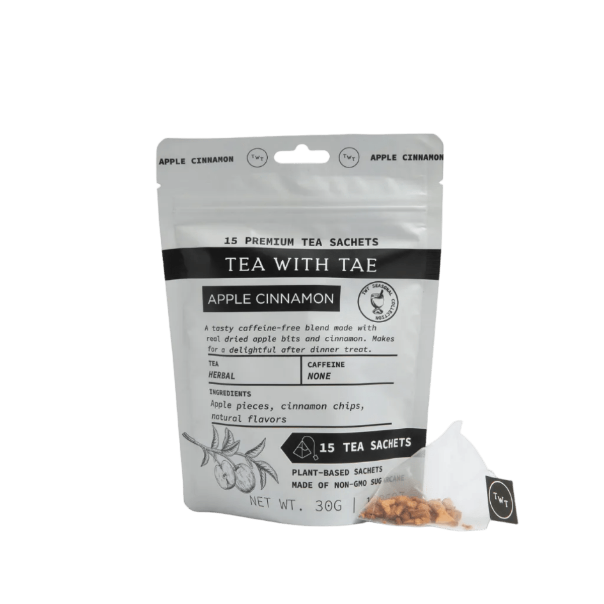 Apple Cinnamon Hot Tea Pouch