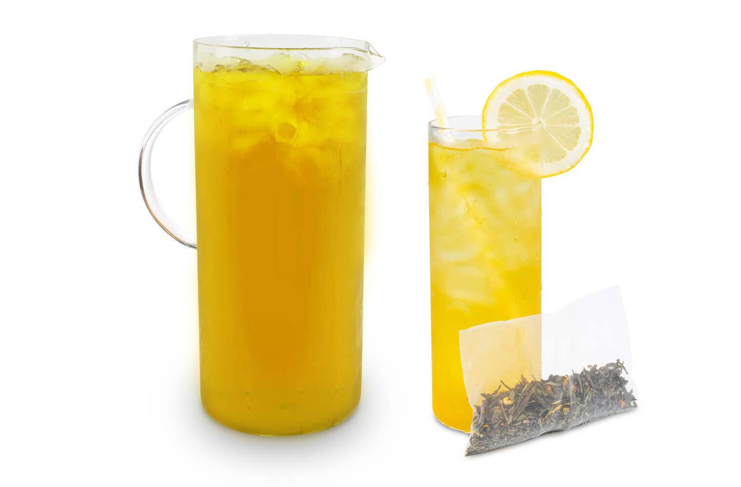 Apricot Green Iced Tea