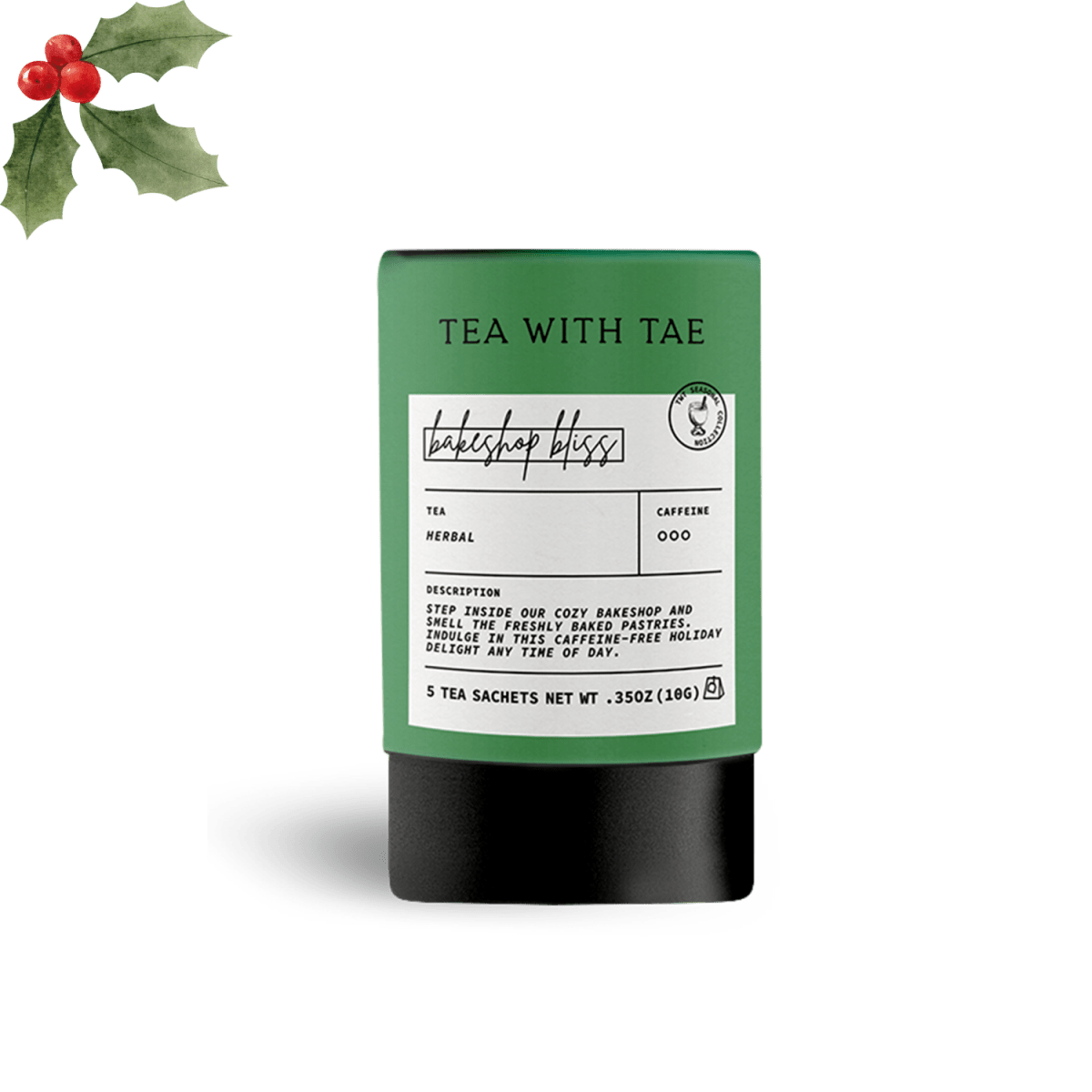 Bakeshop Bliss Mini Tea Tube (5 tea bags)