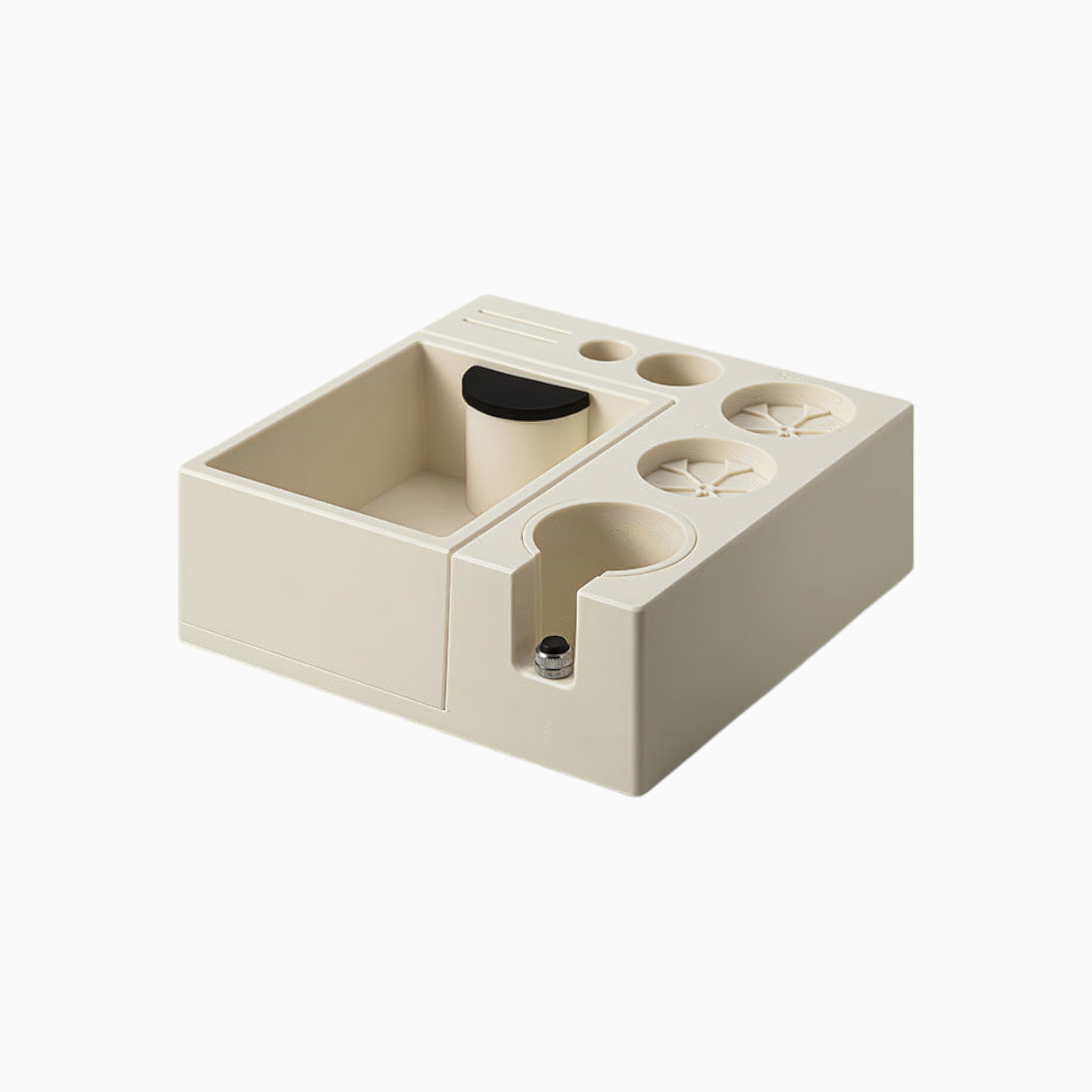 Espresso Knock Box and Tamp Station for Barista