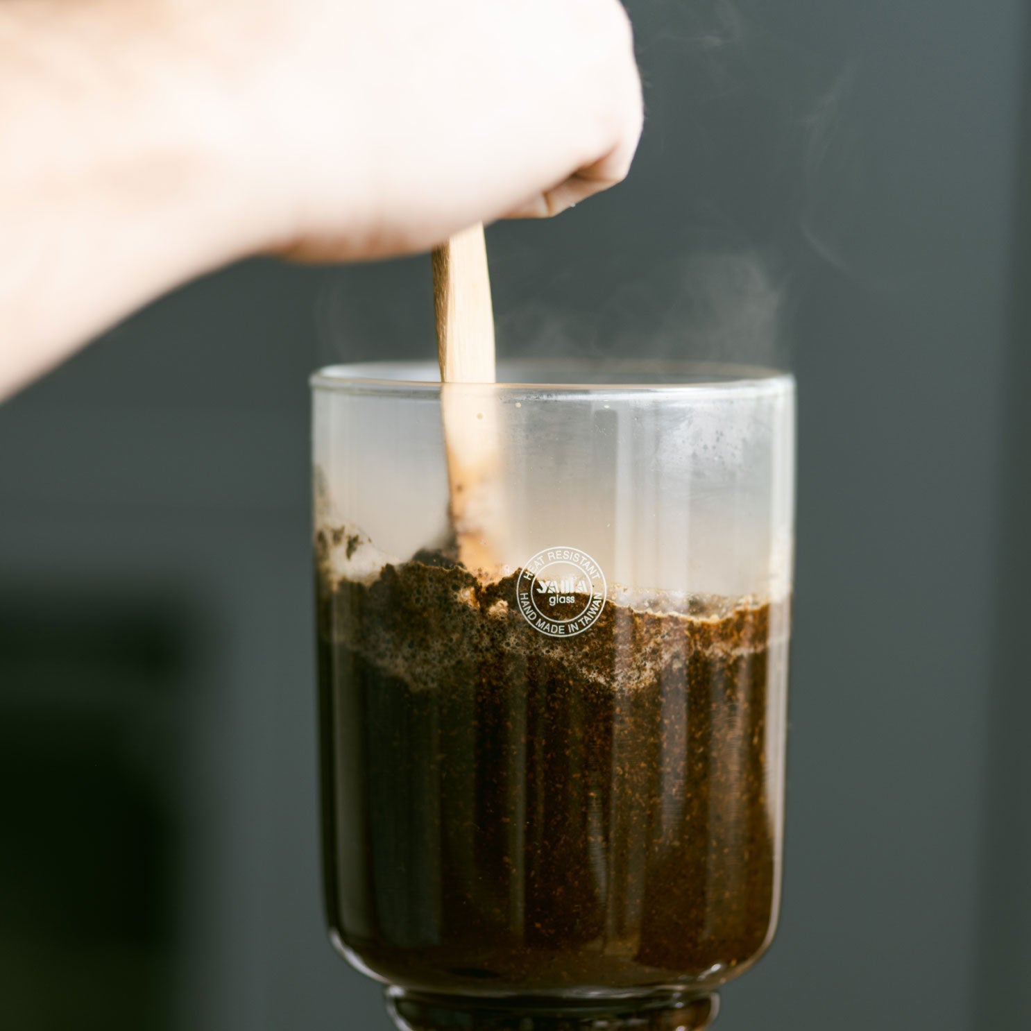 Yama Glass Bamboo Stir Stick