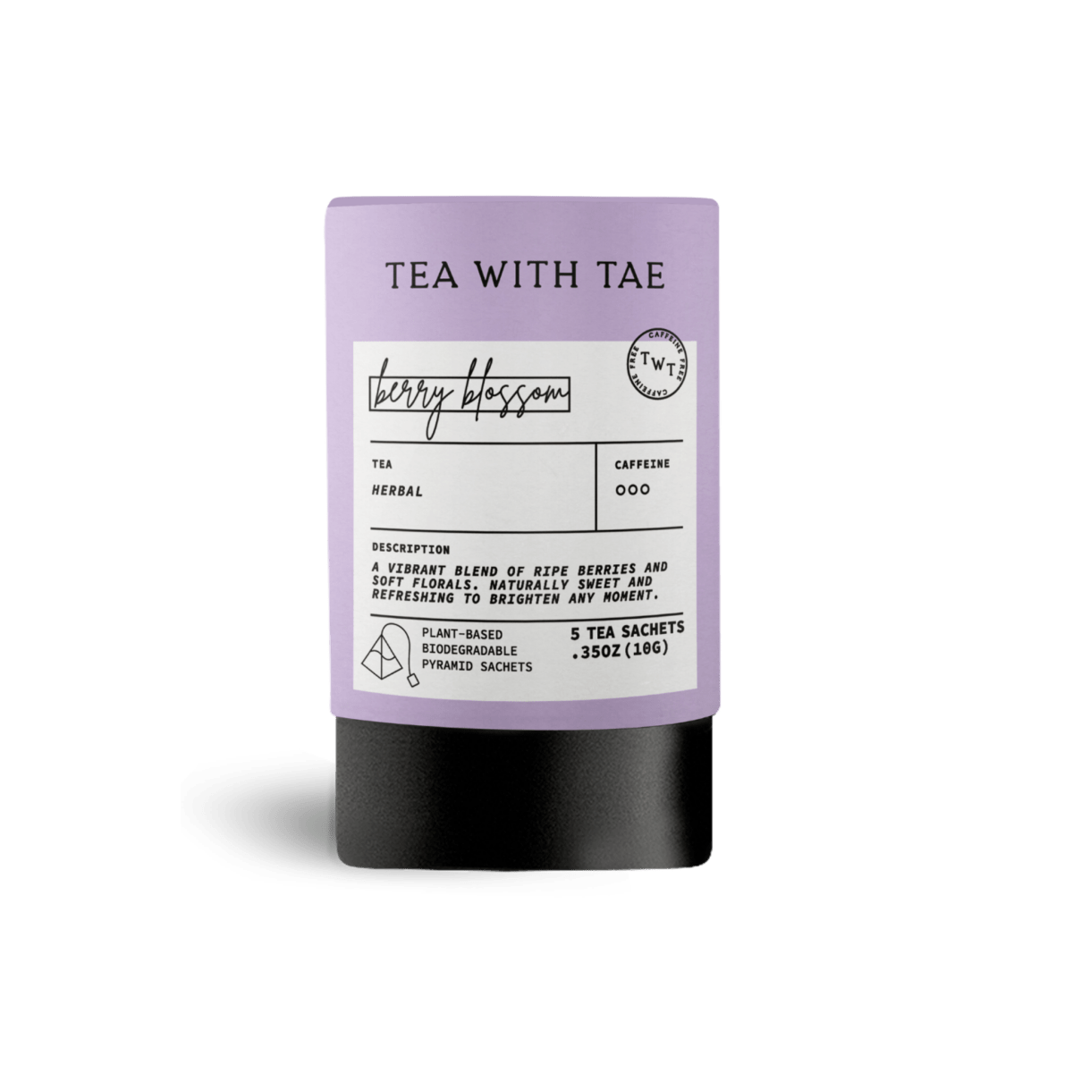 Berry Blossom Mini Tea Tube (5 tea bags)
