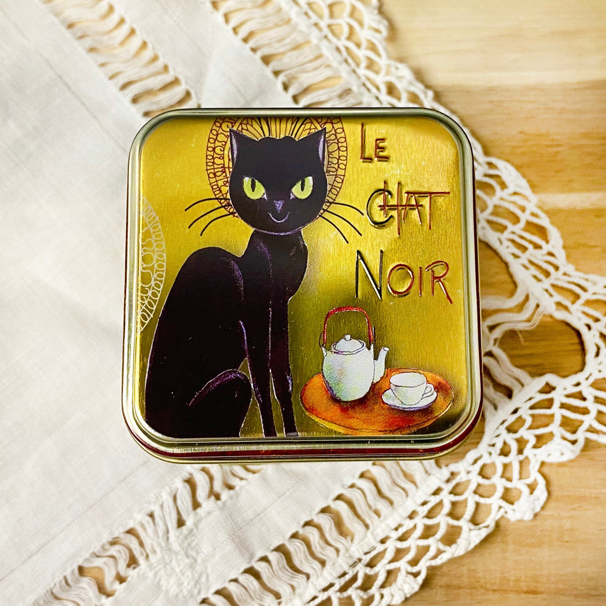 Le Chat Noir Tea Tin