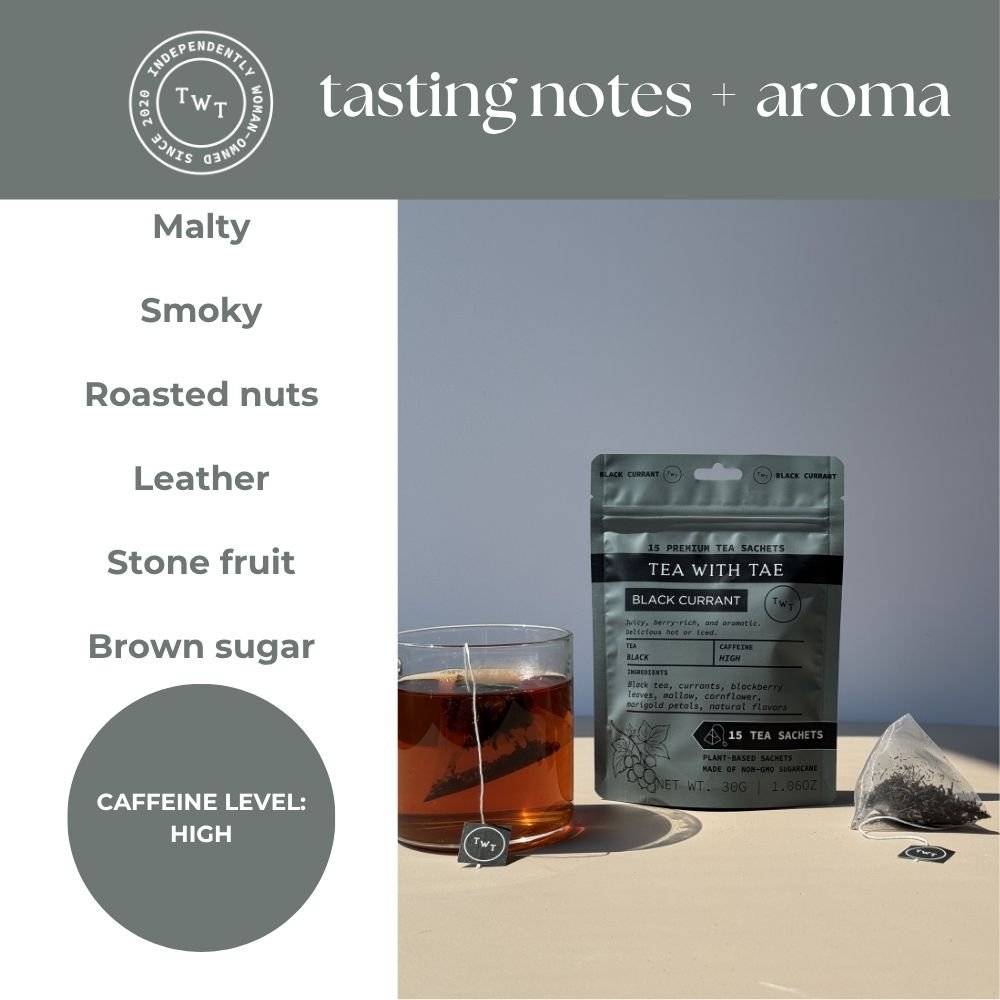 Black Currant Hot Tea Pouch