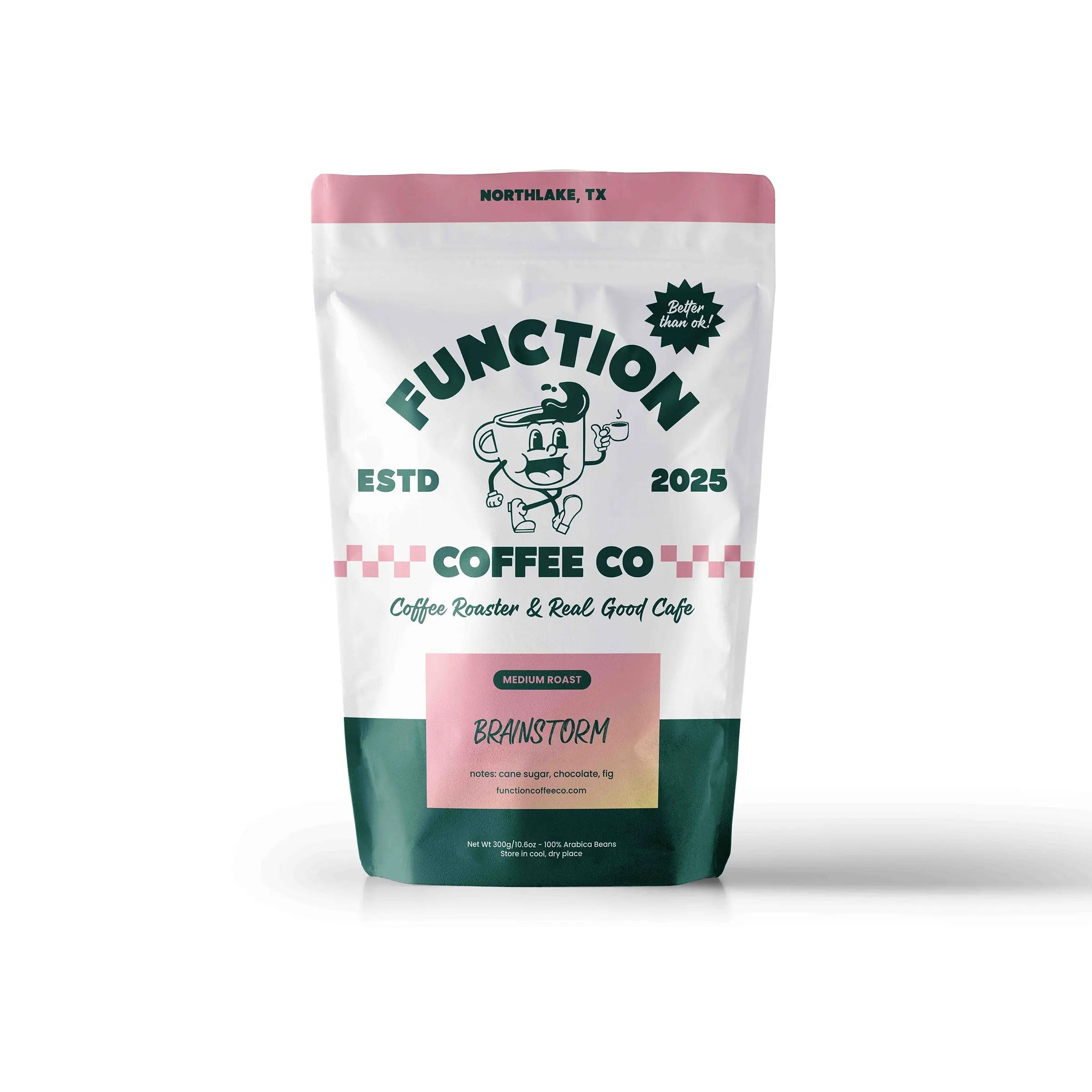 Medium Roast Coffee Beans - Brainstorm