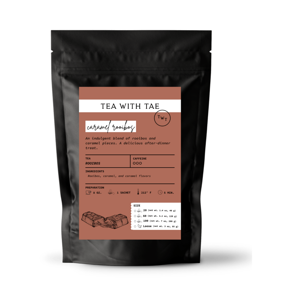 Caramel Rooibos Pouch