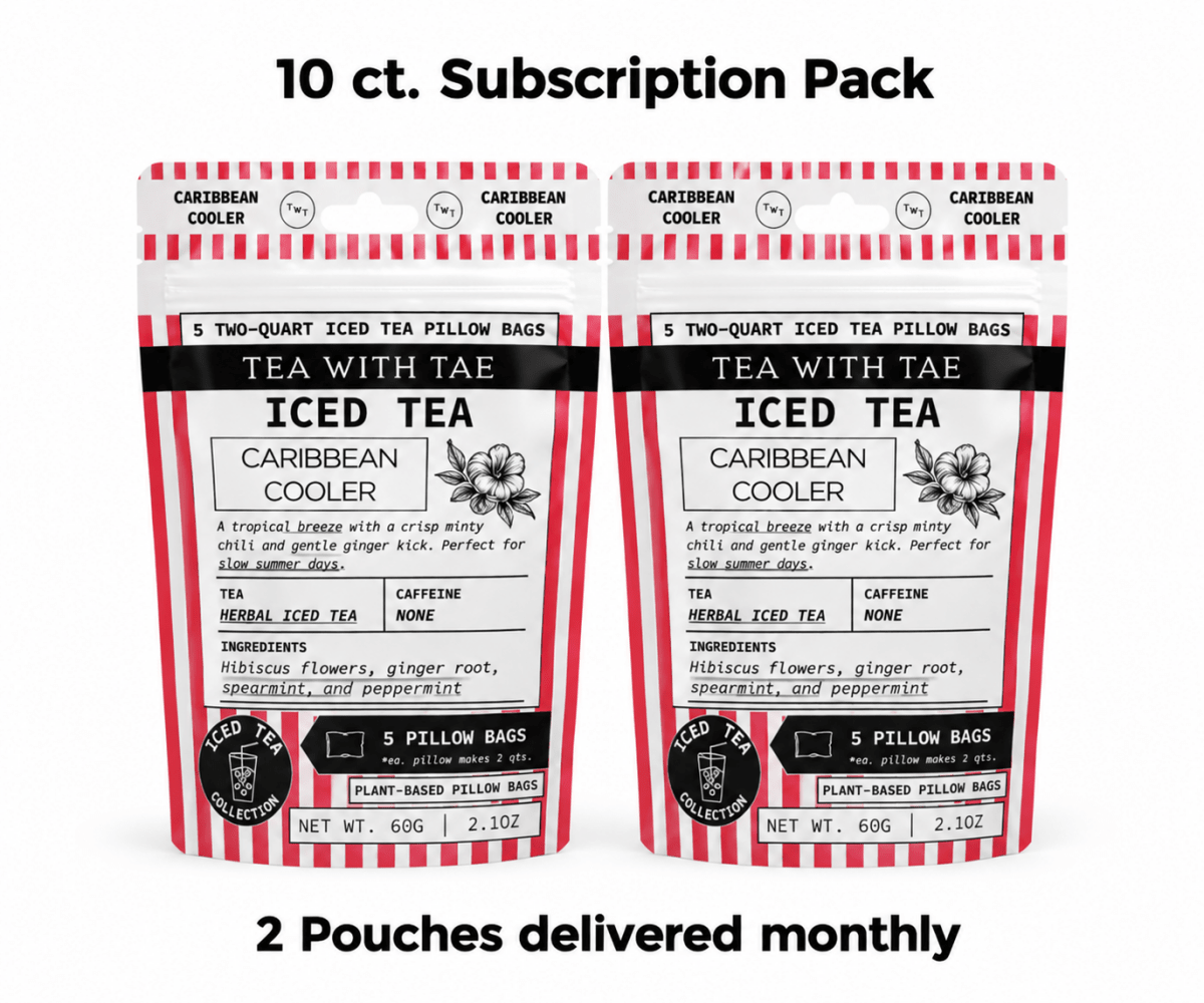 Caribbean Cooler Iced Herbal Tea Pouch