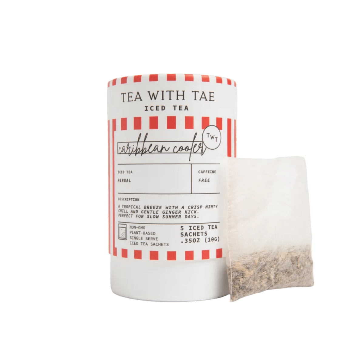 Caribbean Cooler Iced Mini Tea Tube (5 iced sachets)