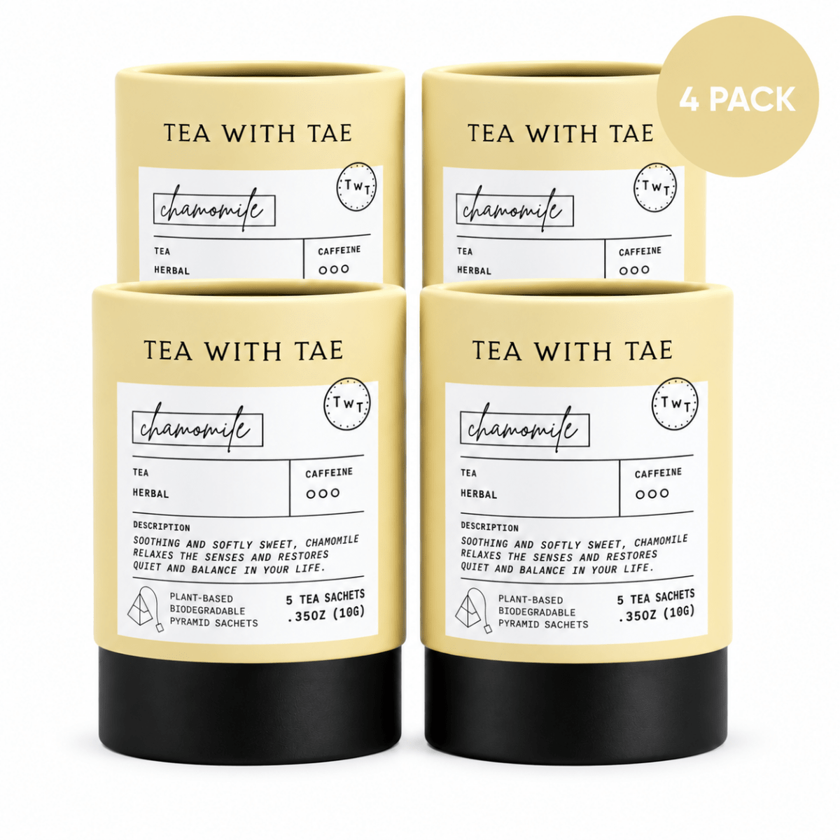 Chamomile Mini Tea Tube (5 tea bags)