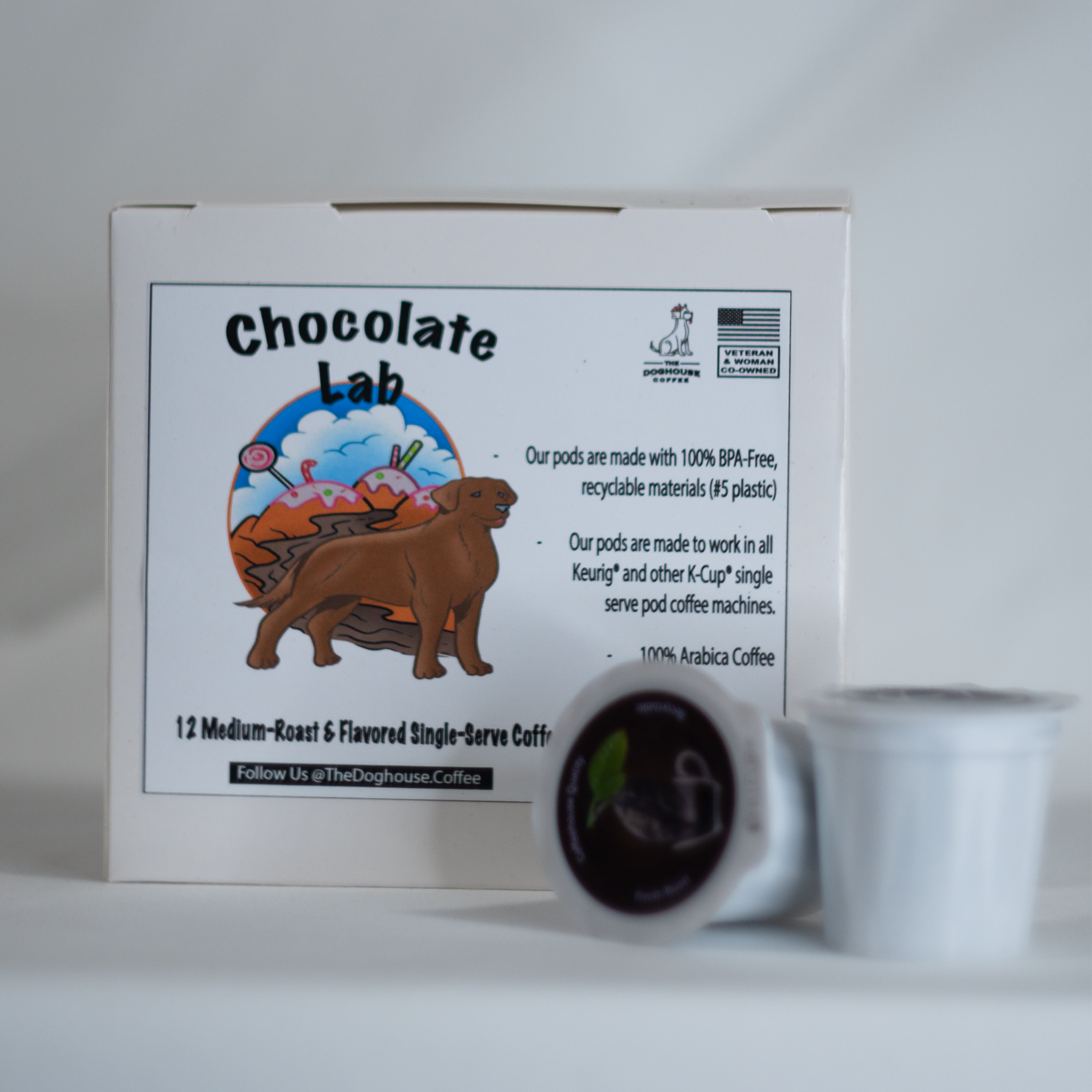 Chocolate Lab K-Cups (12 Pods)
