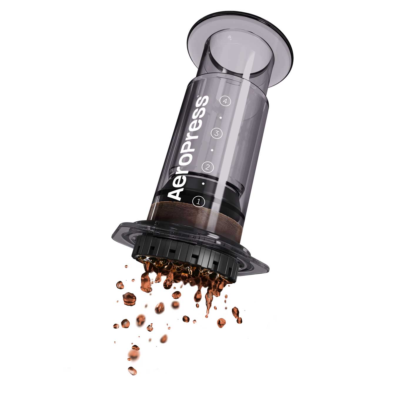 AeroPress Clear Coffee Maker - Black