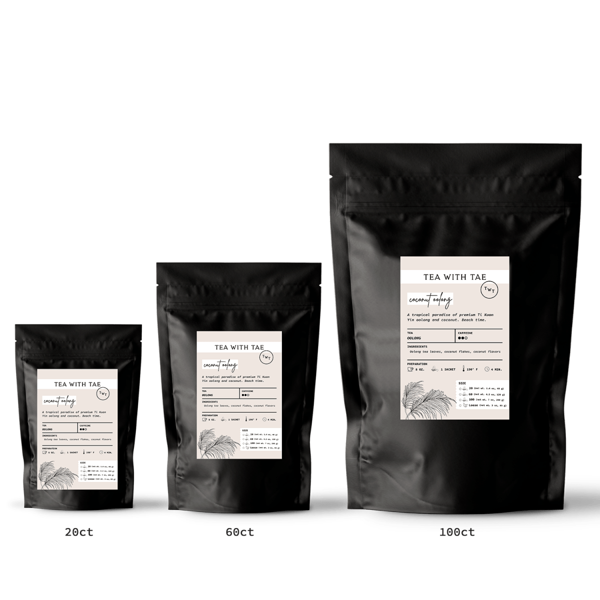 Coconut Oolong Pouch