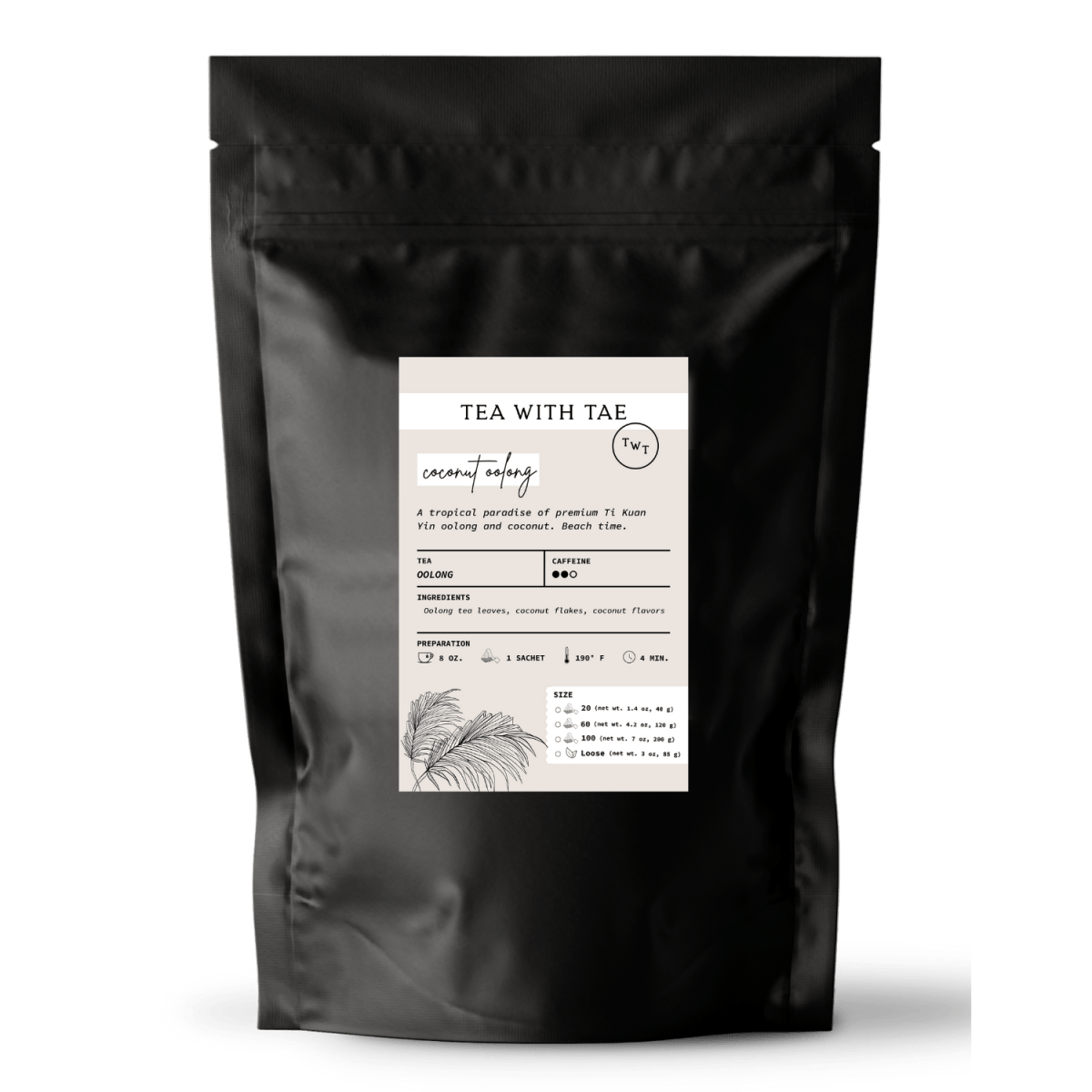 Coconut Oolong Pouch