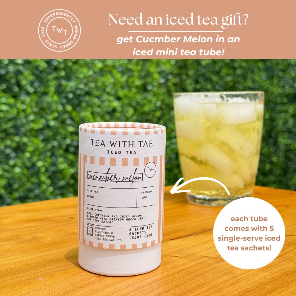 Cucumber Melon Green Iced Tea Pouch