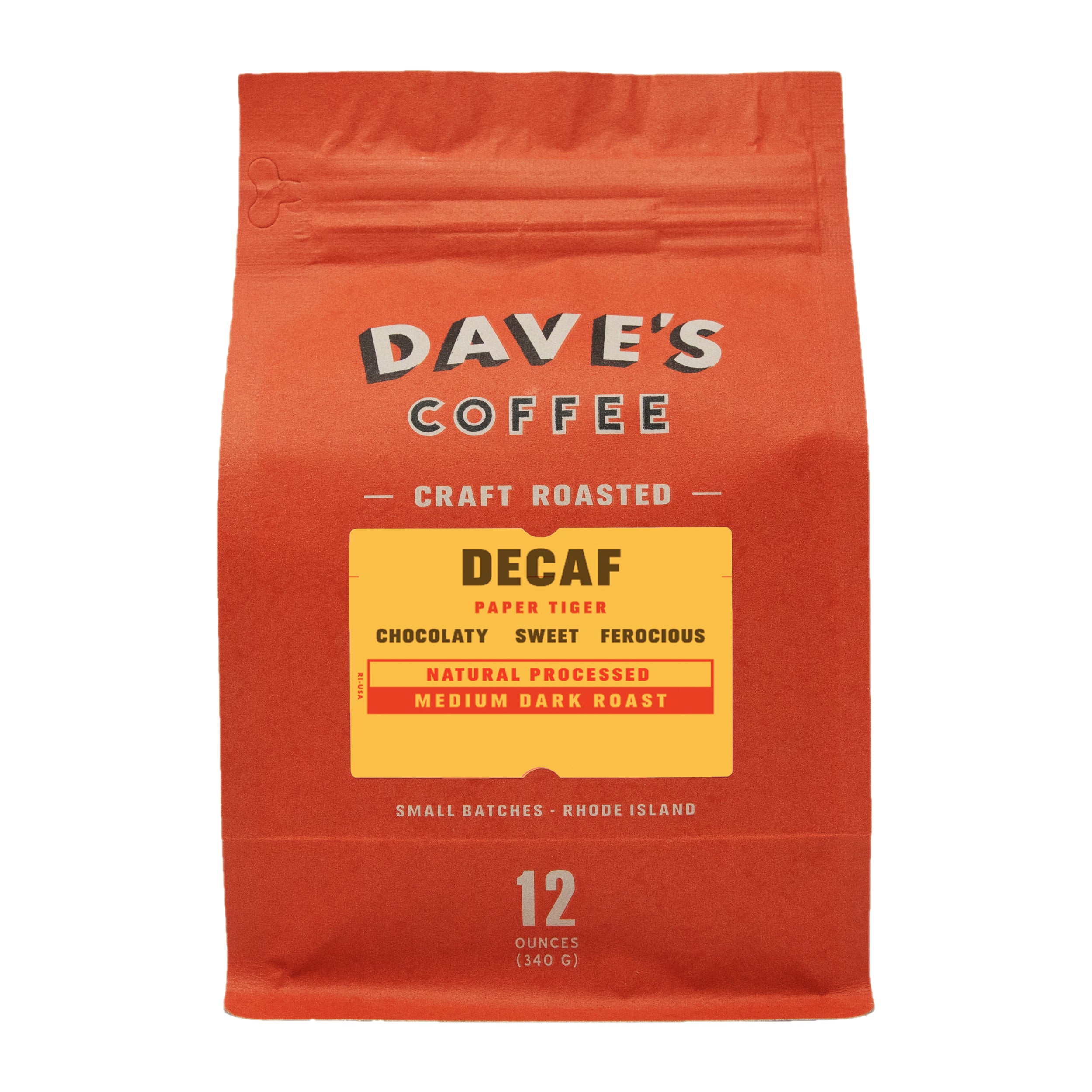 Decaf Paper Tiger Coffee