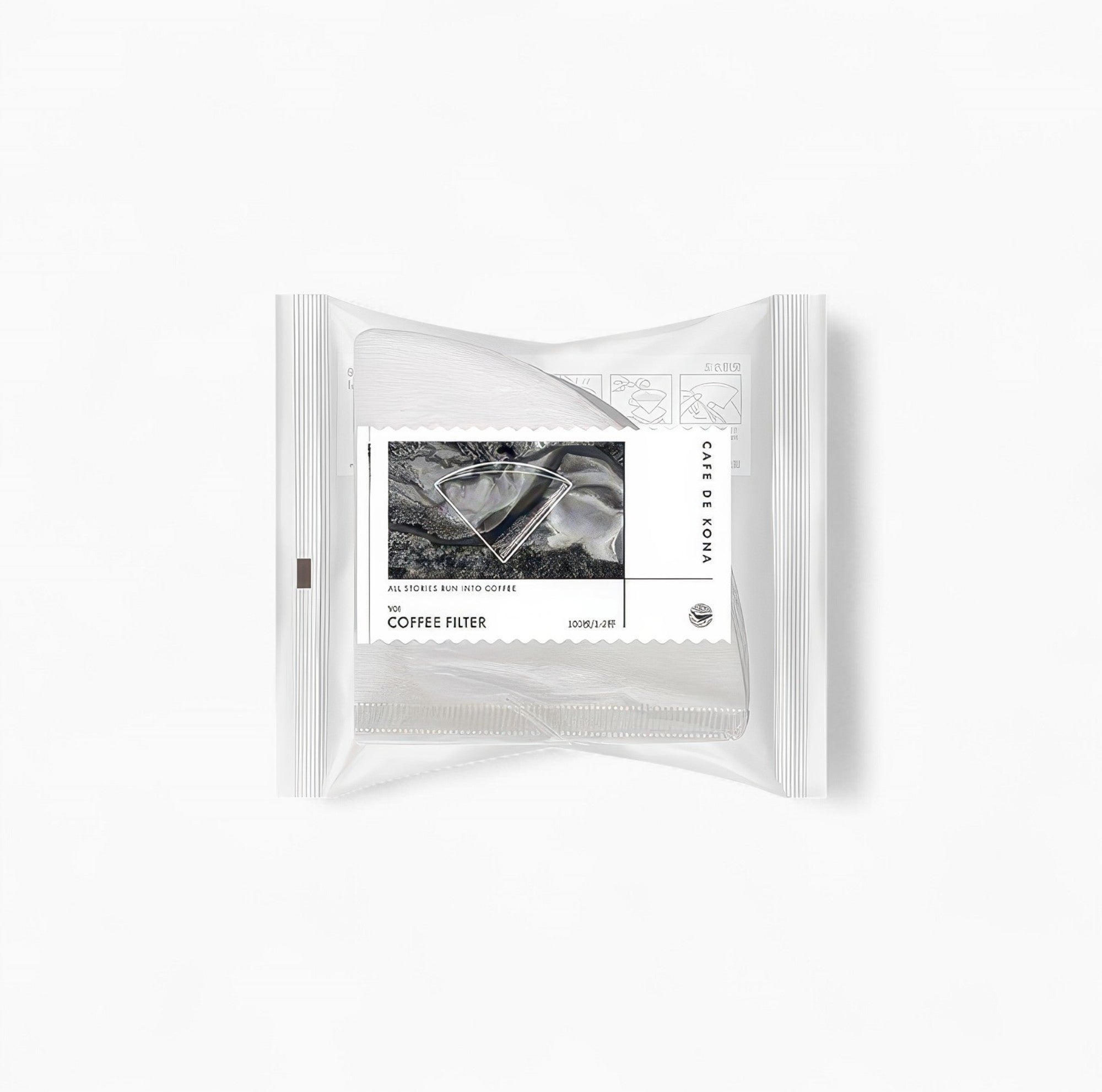 Natural V60 Sector-Shaped Filter Papers