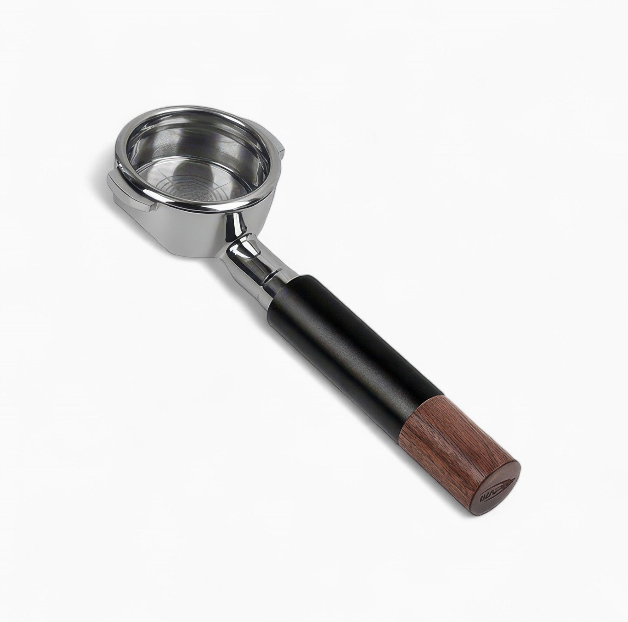 Openwork Bottomless Portafilter with High Extraction Basket