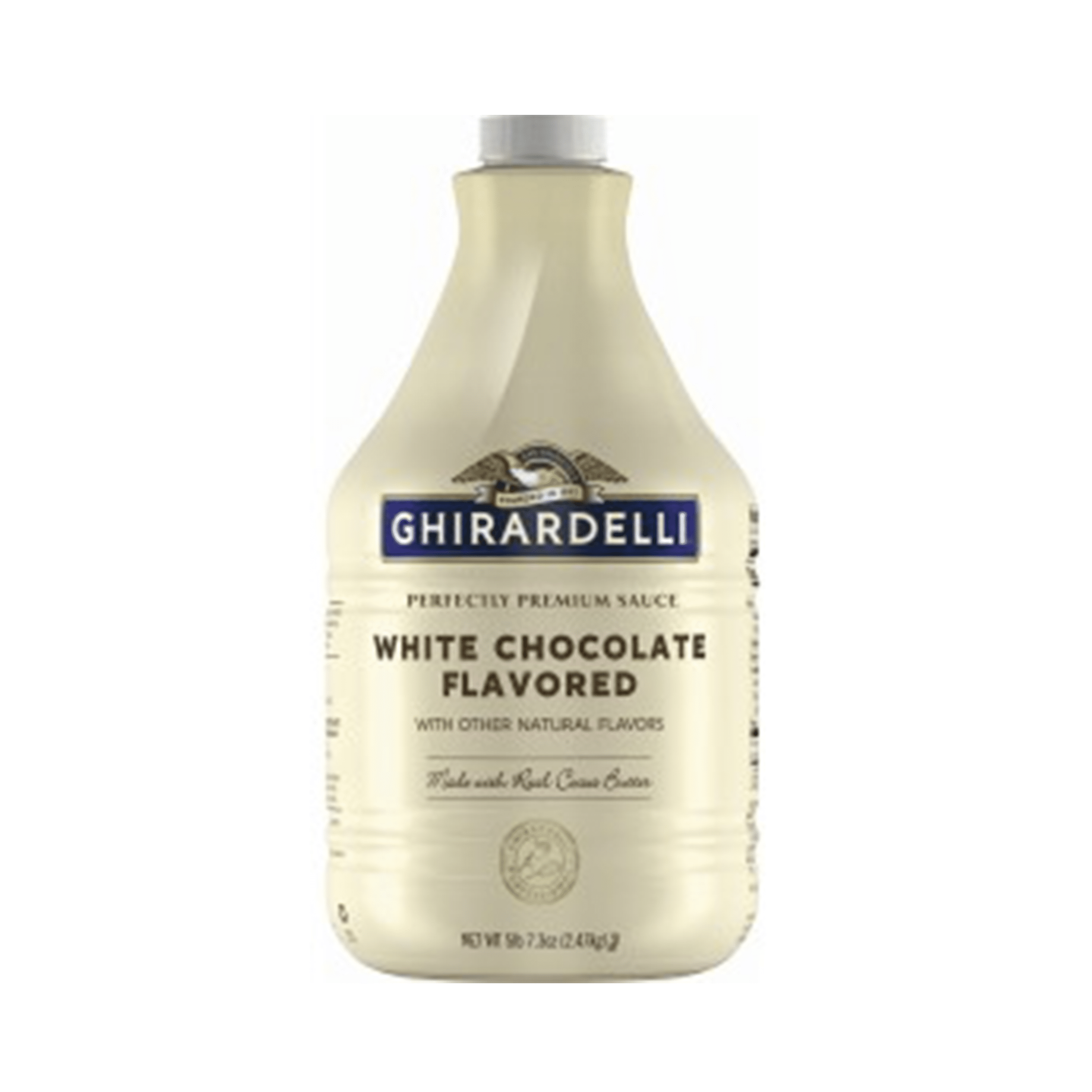 Ghirardelli White Chocolate Sauce 87.3oz Bottle