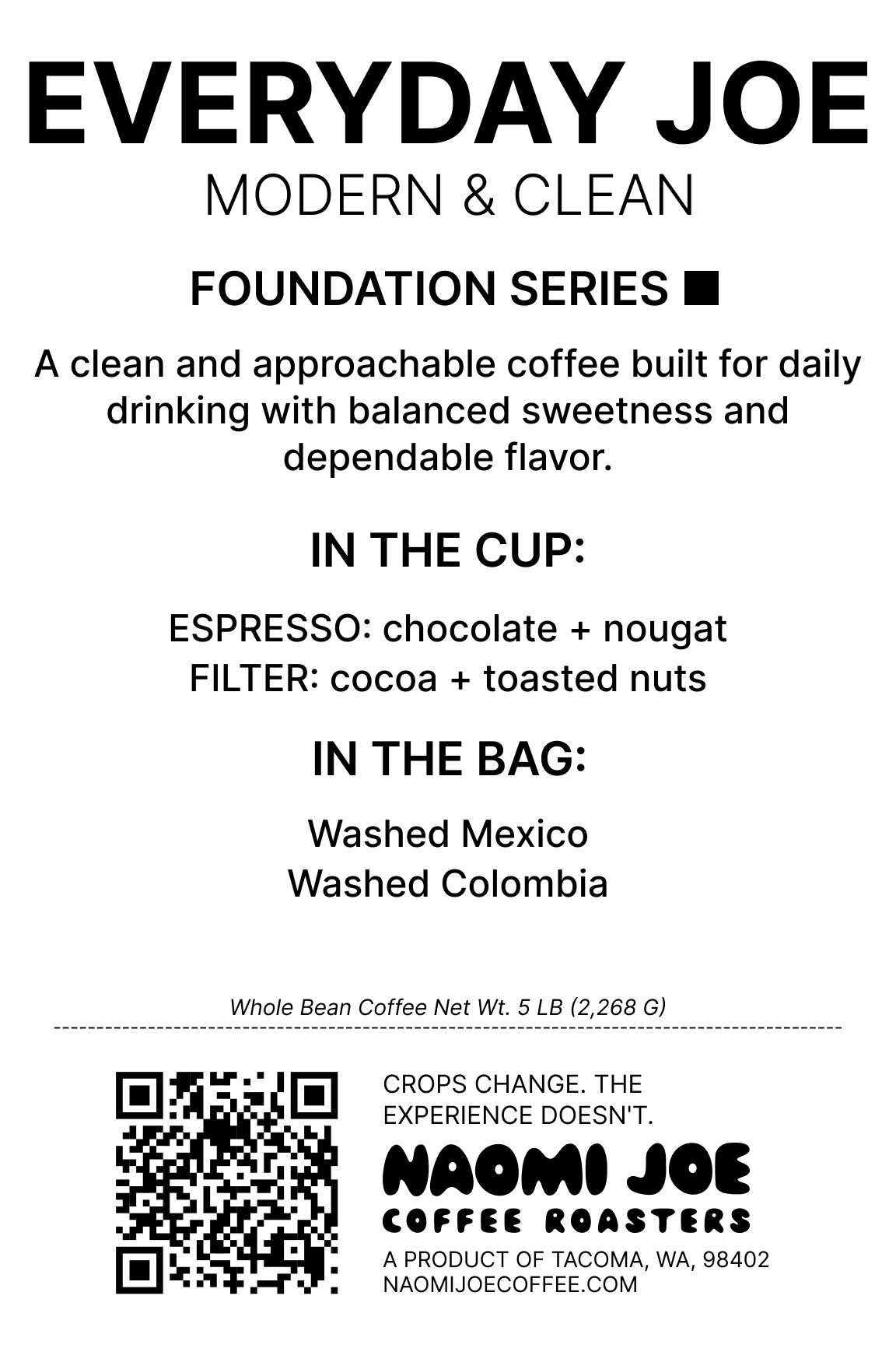 Everyday Joe - House Blend - Foundation Series