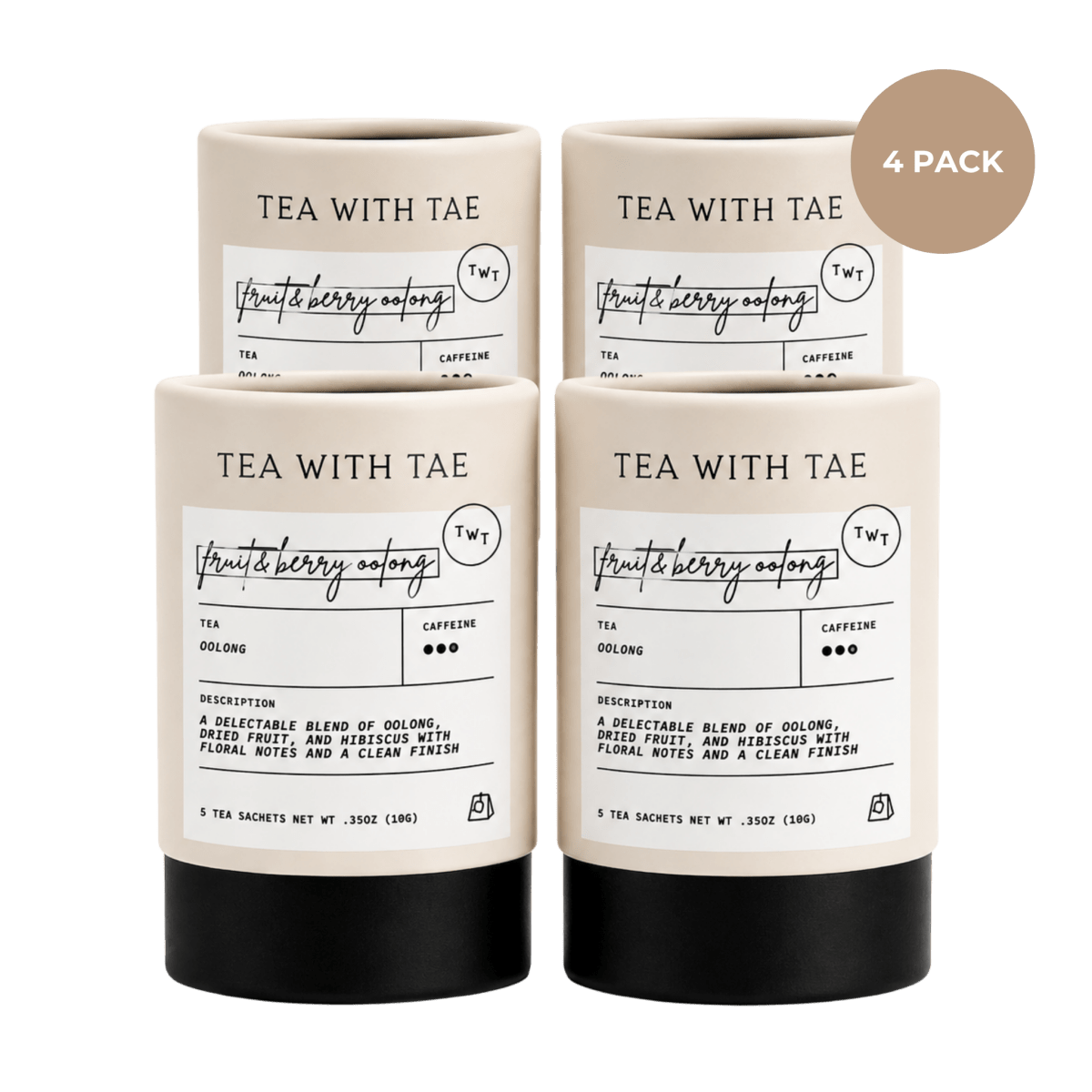 Fruit & Berry Oolong Mini Tea Tube (5 tea bags)