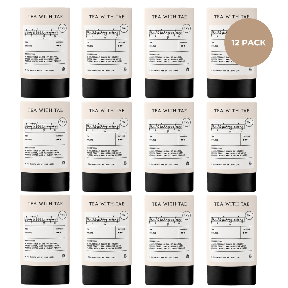 Fruit & Berry Oolong Mini Tea Tube (5 tea bags)