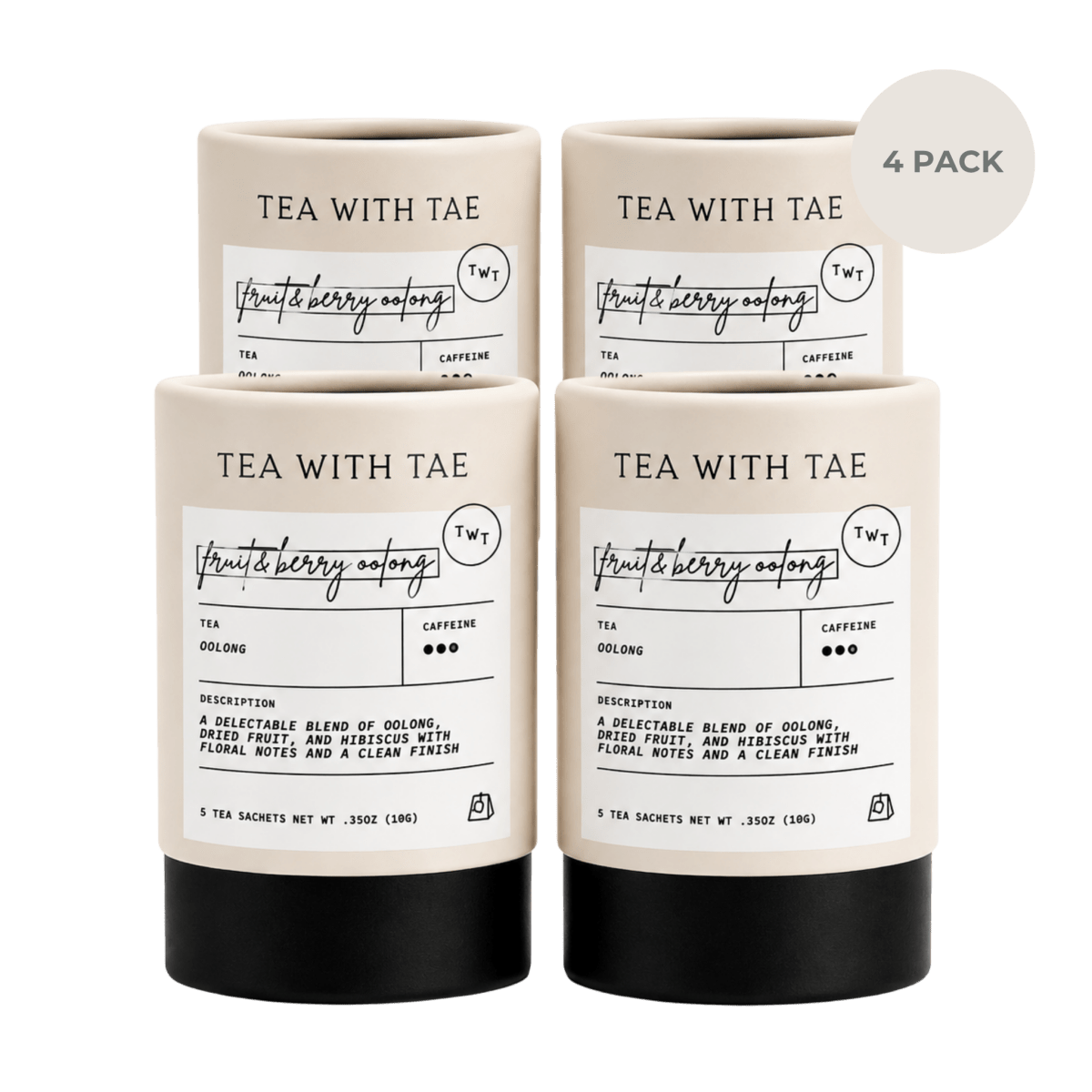 Fruit & Berry Oolong Mini Tea Tube (5 tea bags)