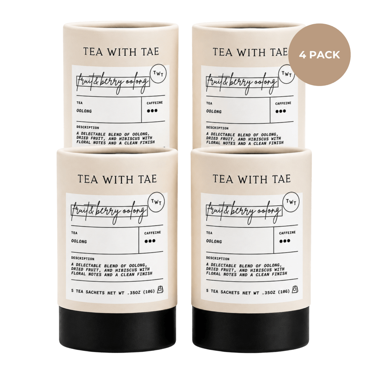 Fruit & Berry Oolong Mini Tea Tube (5 tea bags)