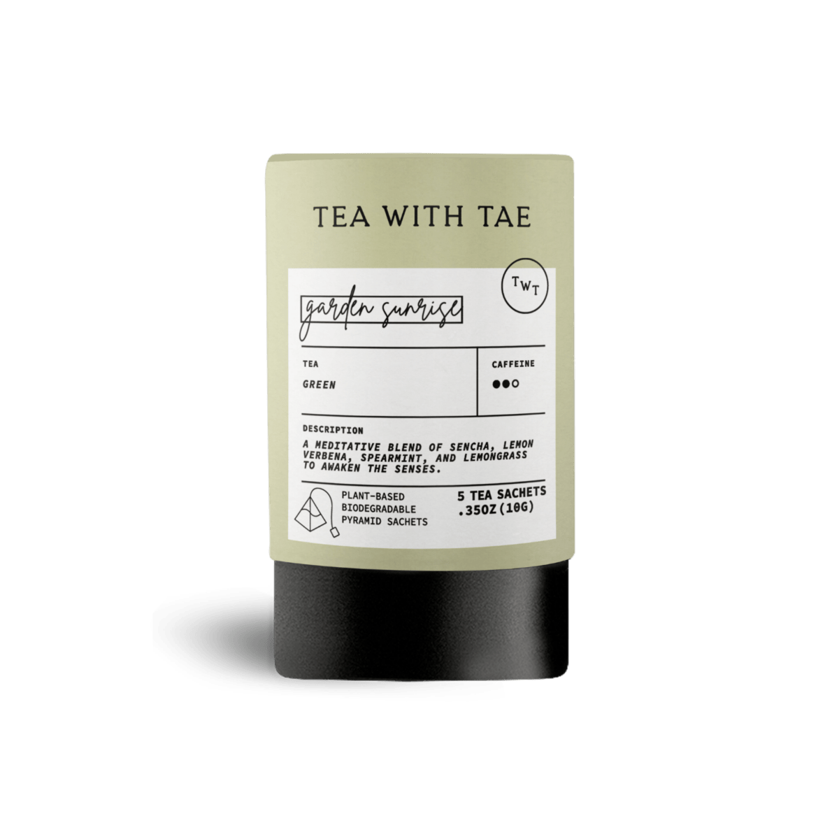 Garden Sunrise Mini Tea Tube (5 tea bags)