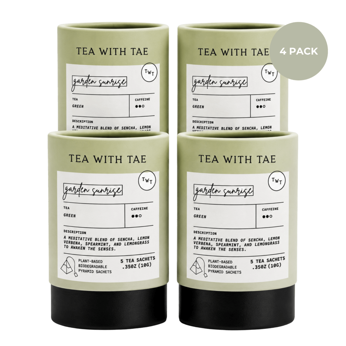 Garden Sunrise Mini Tea Tube (5 tea bags)