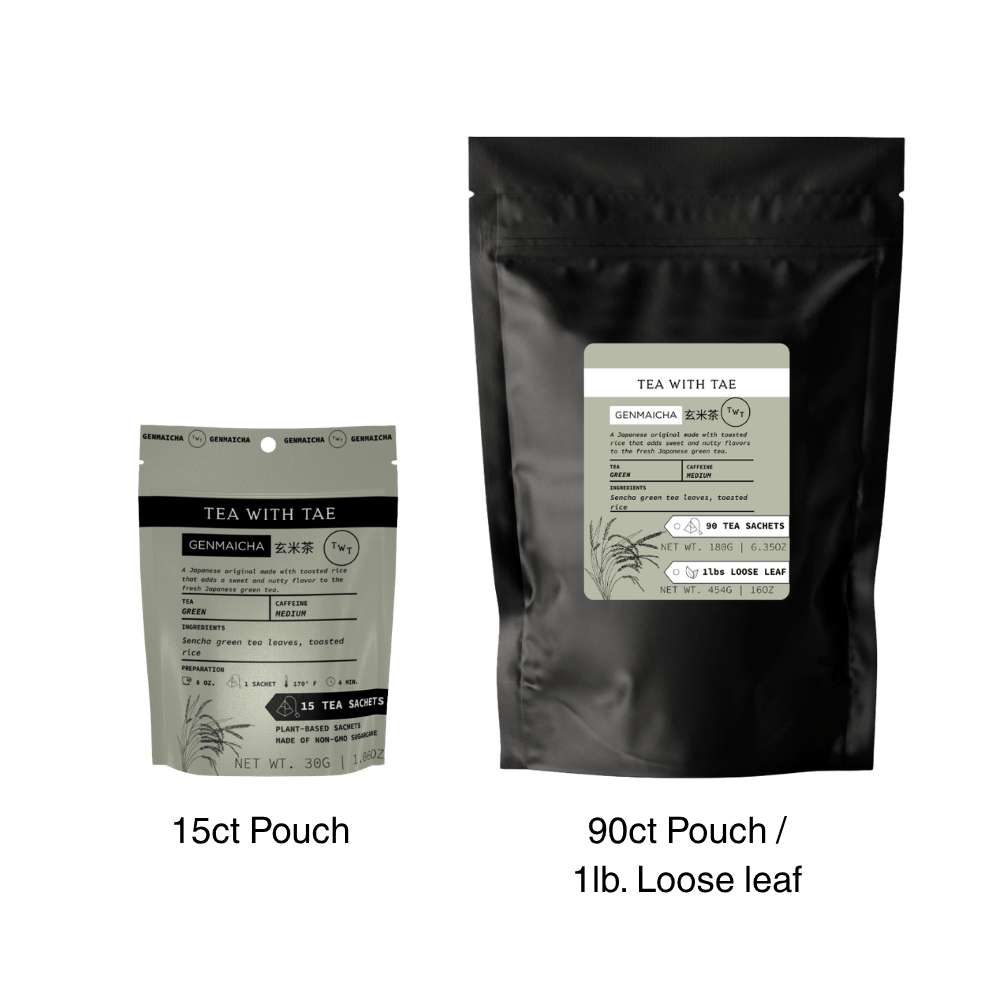 Genmaicha (Traditional Japanese Green Tea) Pouch