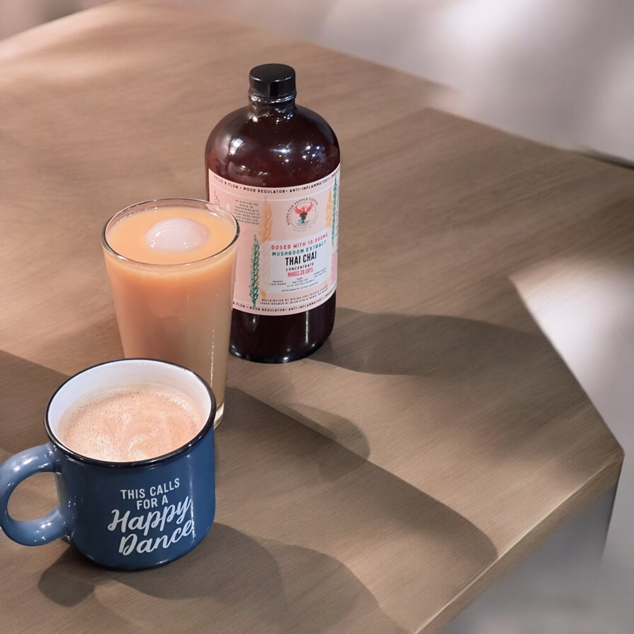 Happy Mushroom Thai Chai Tea Concentrate