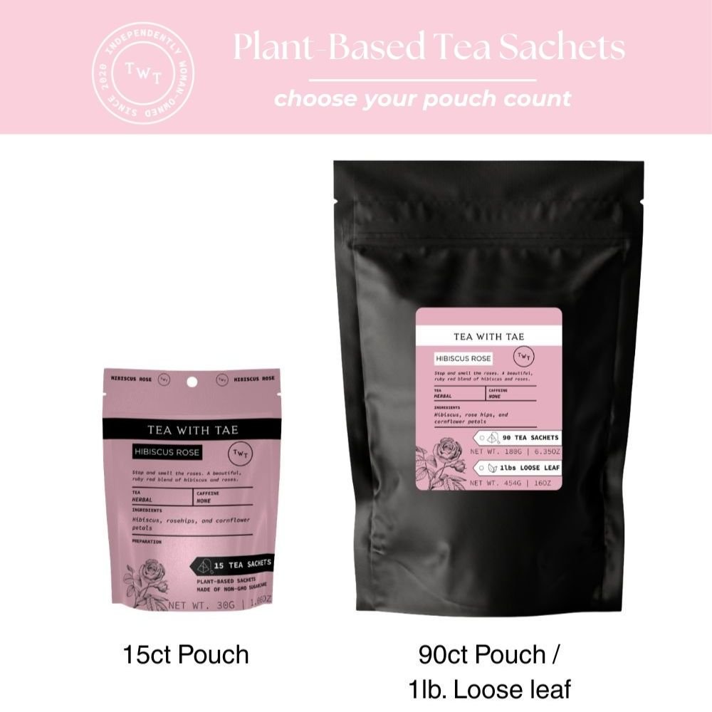 Hibiscus Rose Hot Tea Pouch