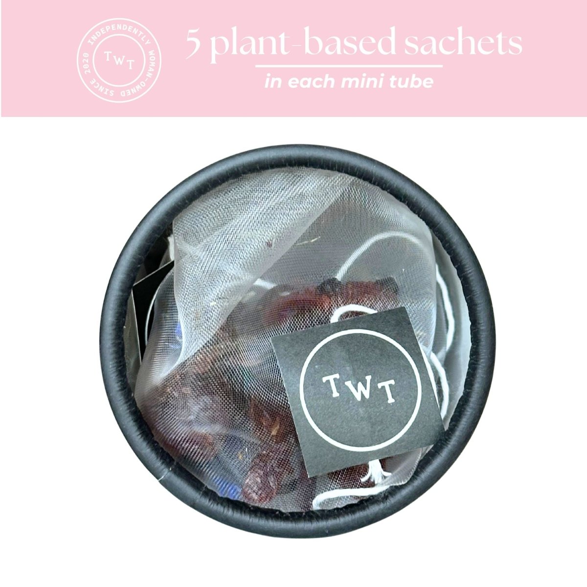 Hibiscus Rose Mini Tea Tube (5 tea bags)