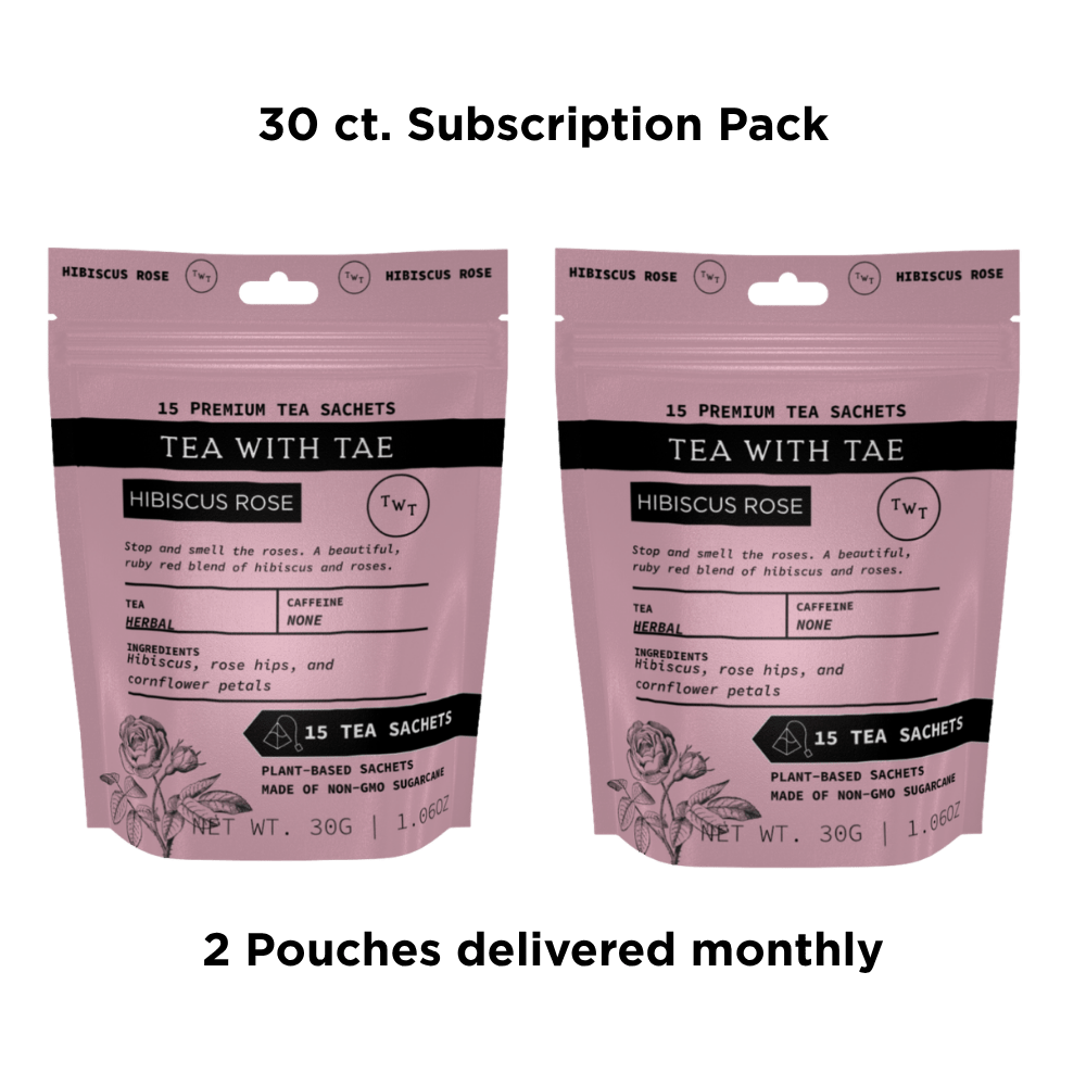 Hibiscus Rose Pouch