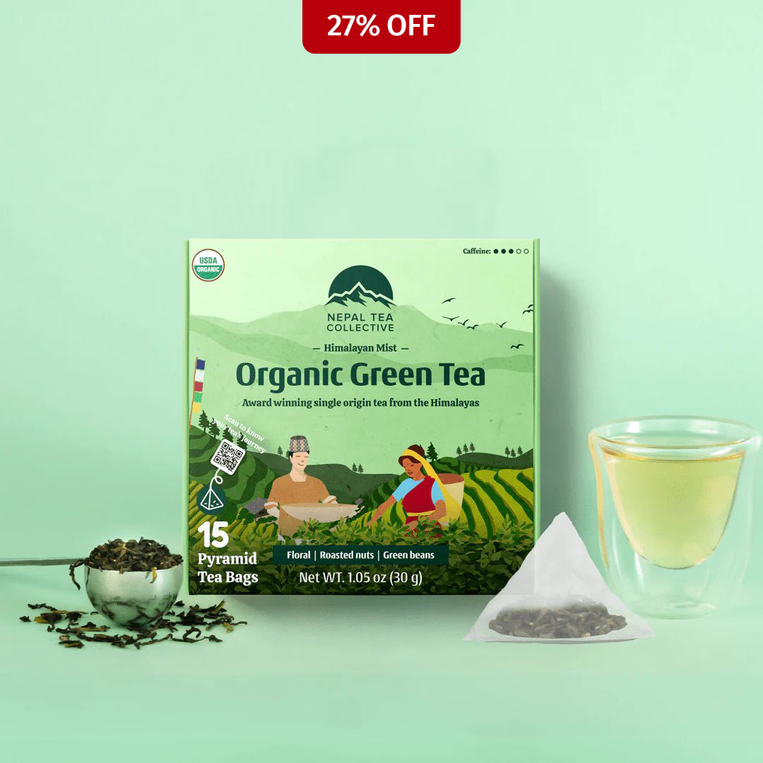 Himalayan Mist (Special Green Tea) - 15 Pyramid Tea Bags