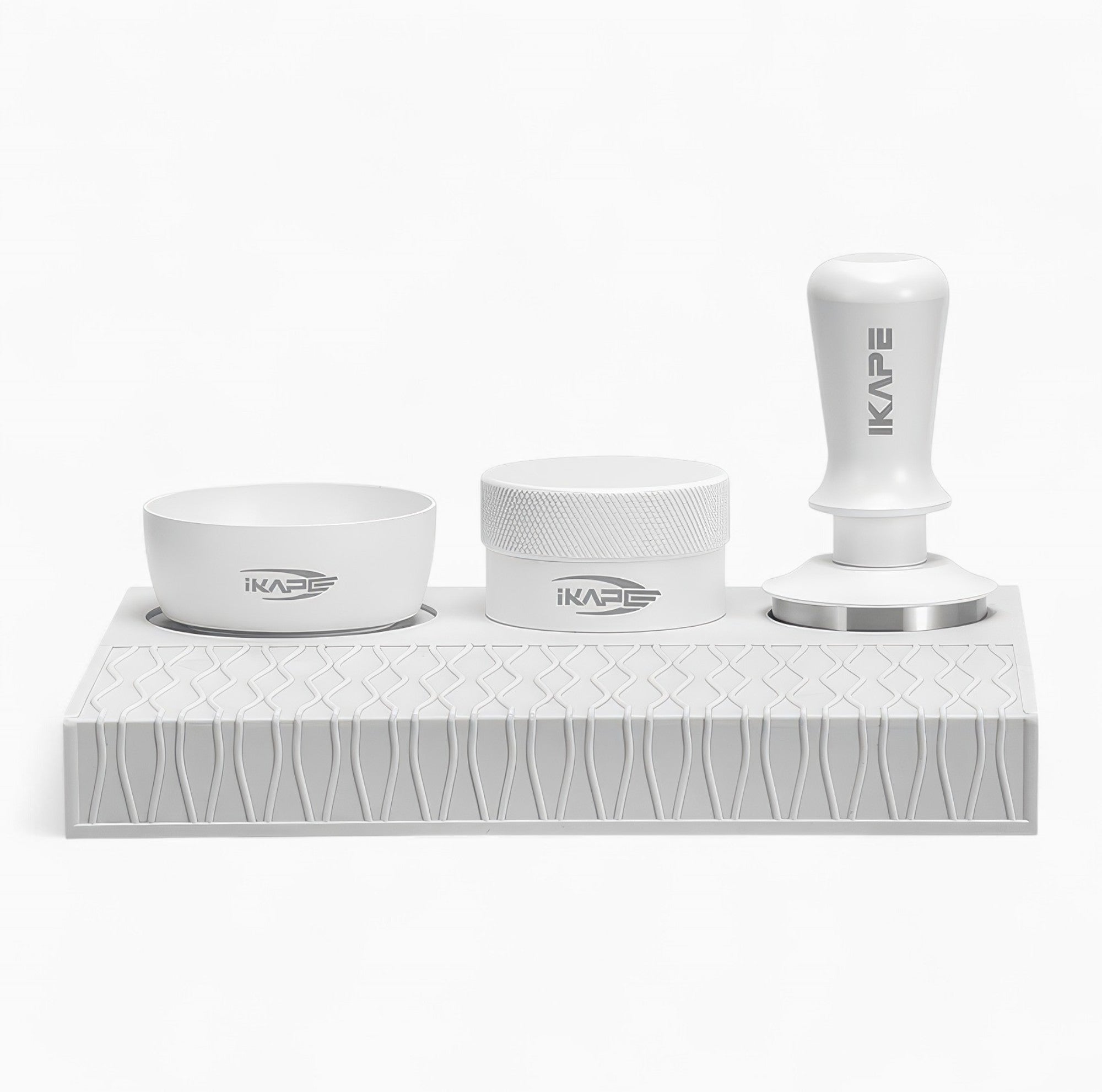 Espresso White Tamper & Distributor