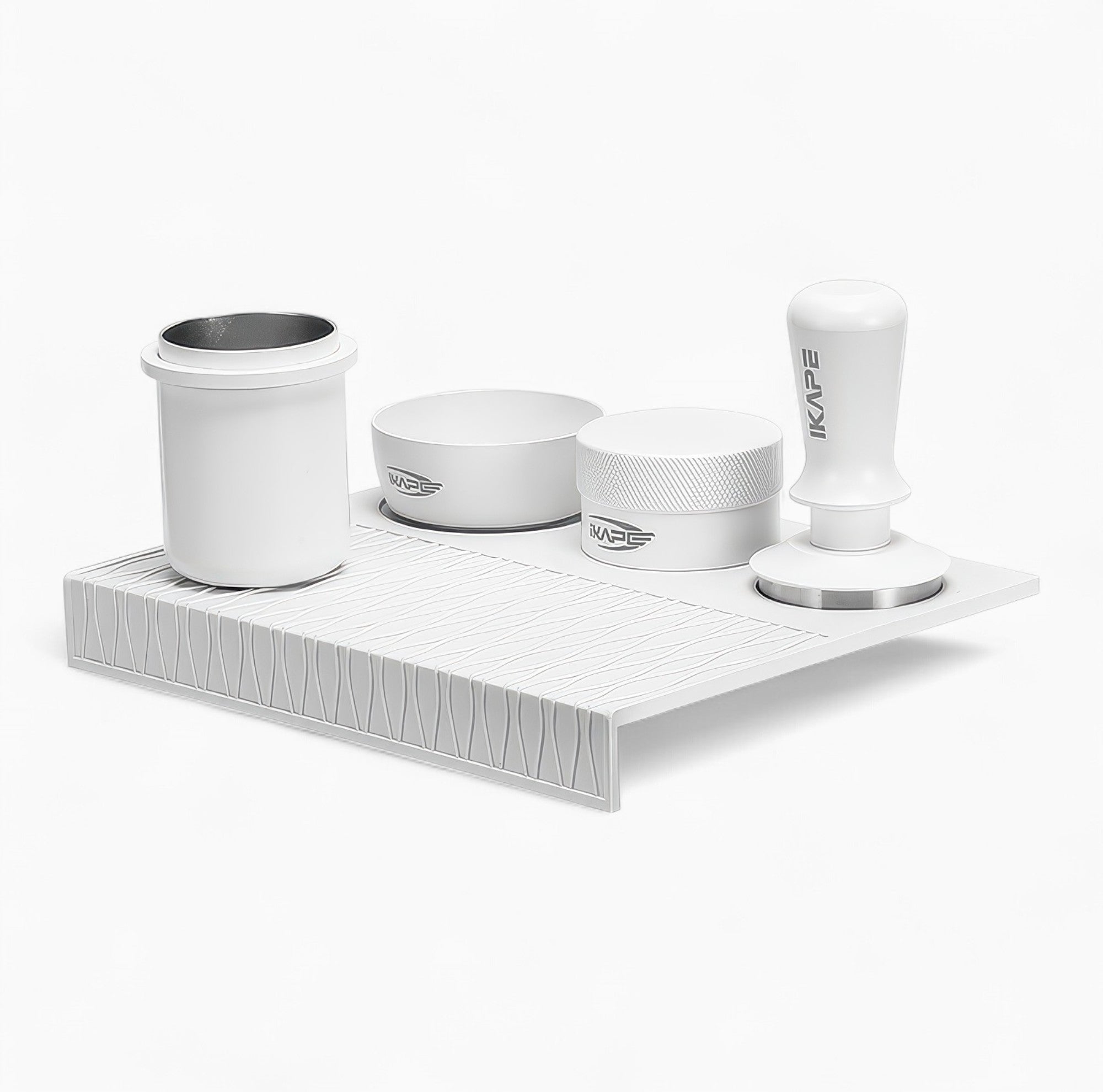 Espresso White Tamper & Distributor