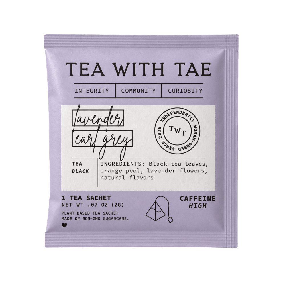 Lavender Earl Grey 50 ct. Overwrap Bag