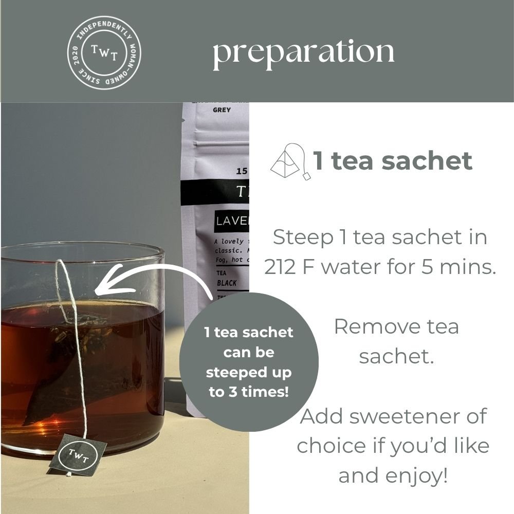 Lavender Earl Grey Hot Tea Pouch