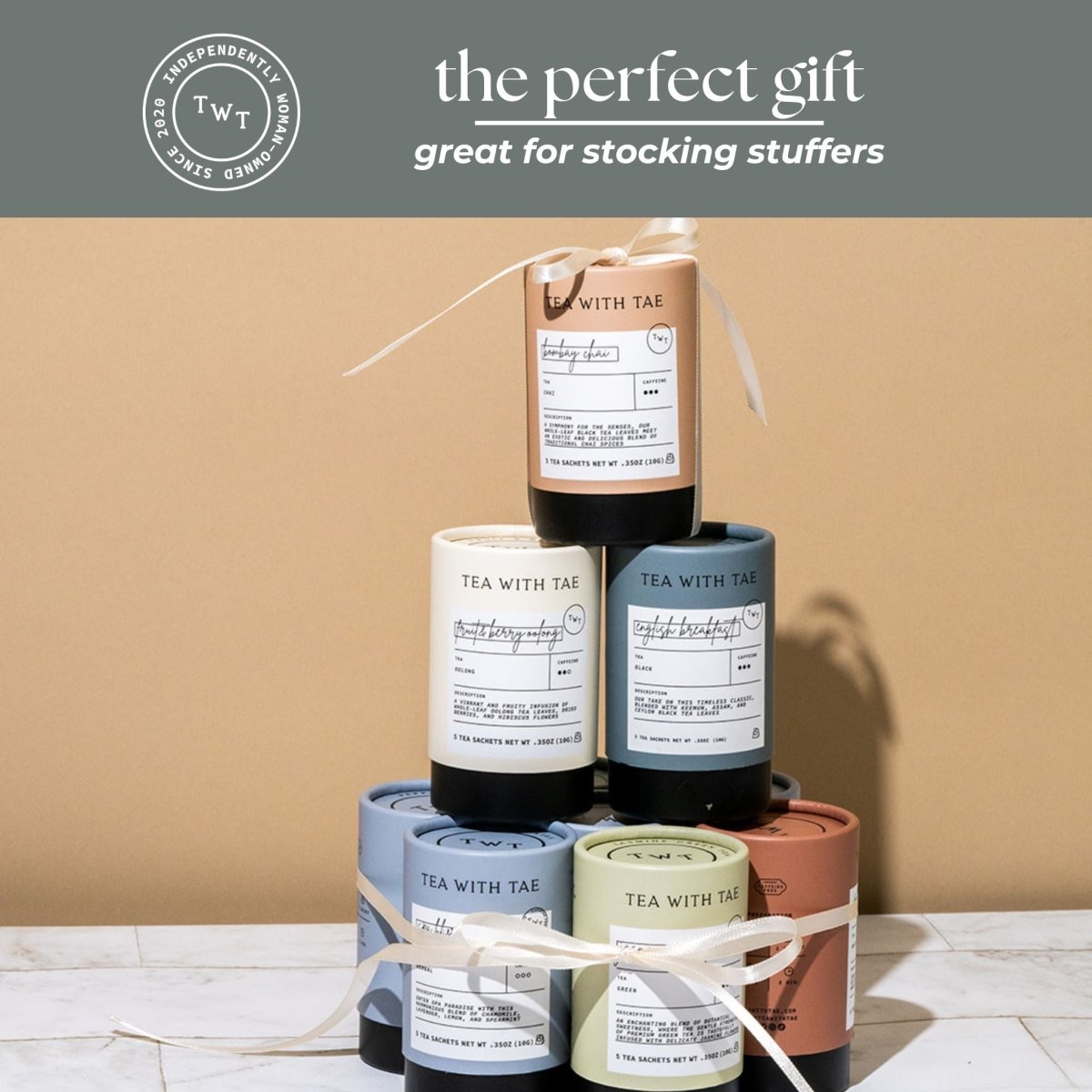 Lavender Earl Grey Mini Tea Tube (5 tea bags)