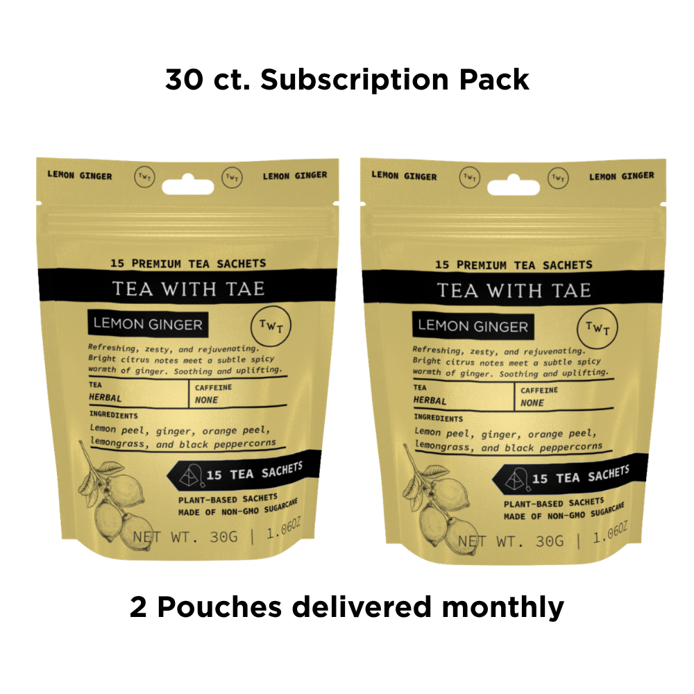 Lemon Ginger Pouch