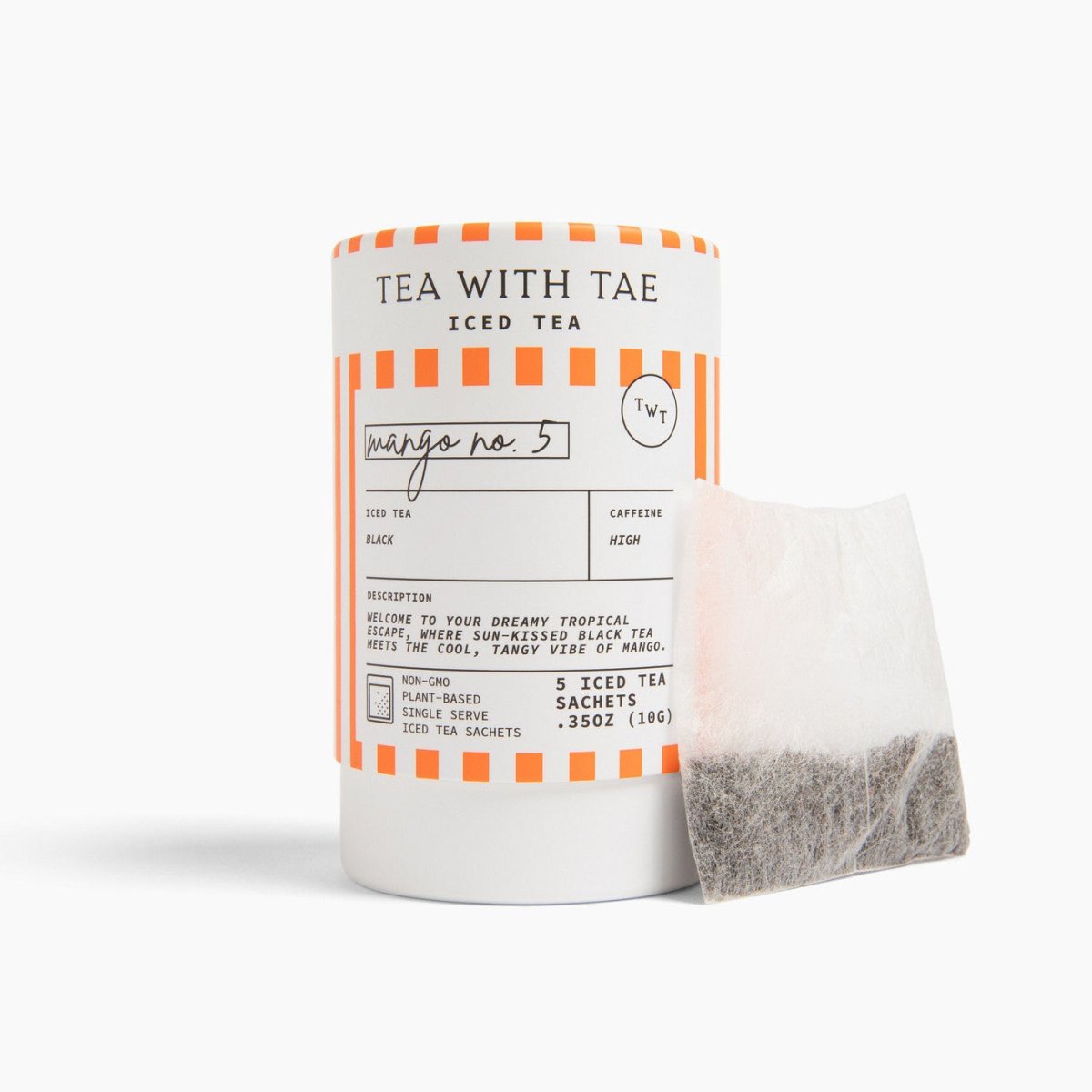 Mango No. 5 Iced Black Mini Tea Tube (5 iced sachets)