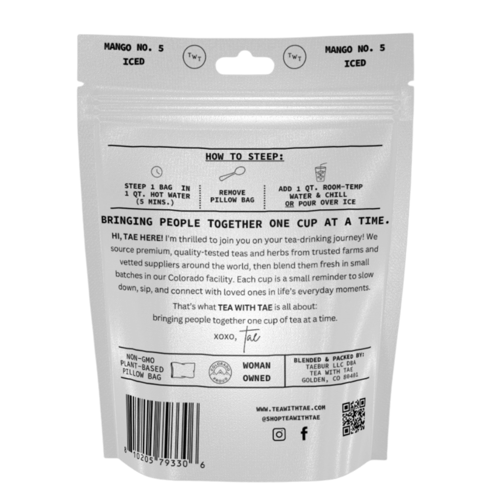 Mango No. 5 Iced Black Tea Pouch