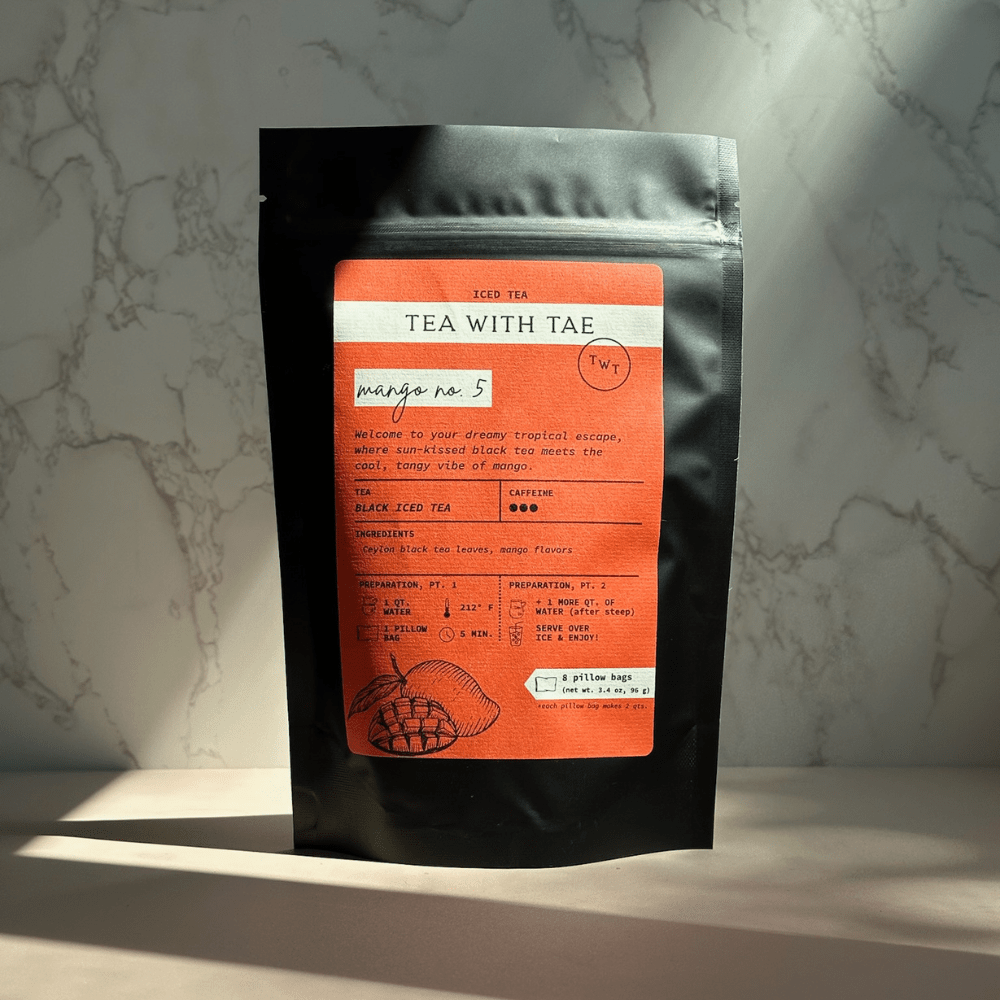 Mango No. 5 Iced Black Tea pouch