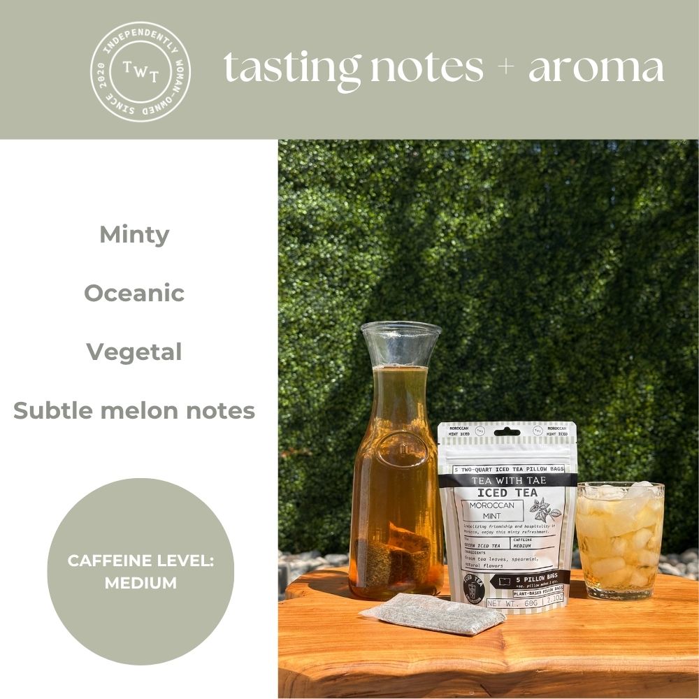 Moroccan Mint Green Iced Tea Pouch