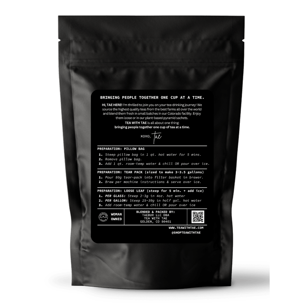 Moroccan Mint Green Iced Tea Pouch