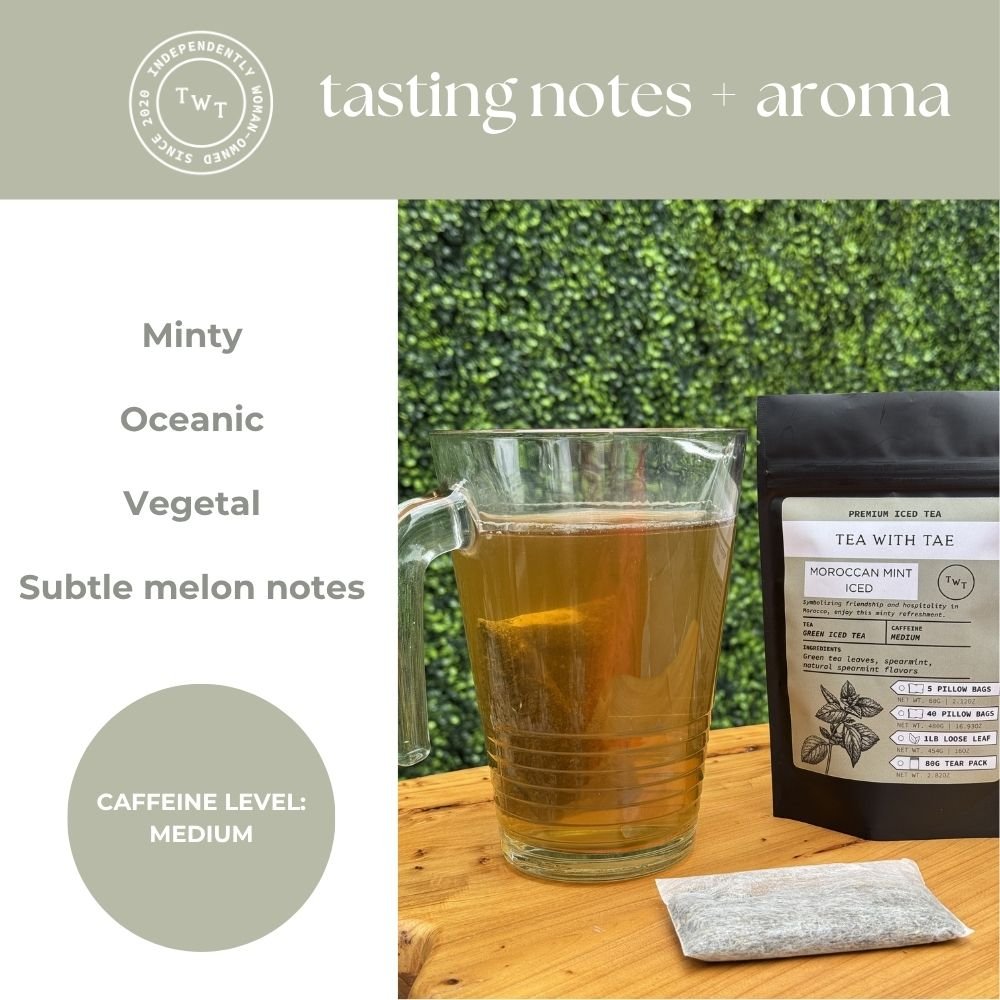 Moroccan Mint Green Iced Tea Pouch