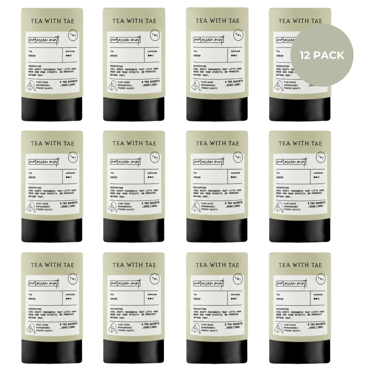 Moroccan Mint Mini Tea Tube (5 tea bags)