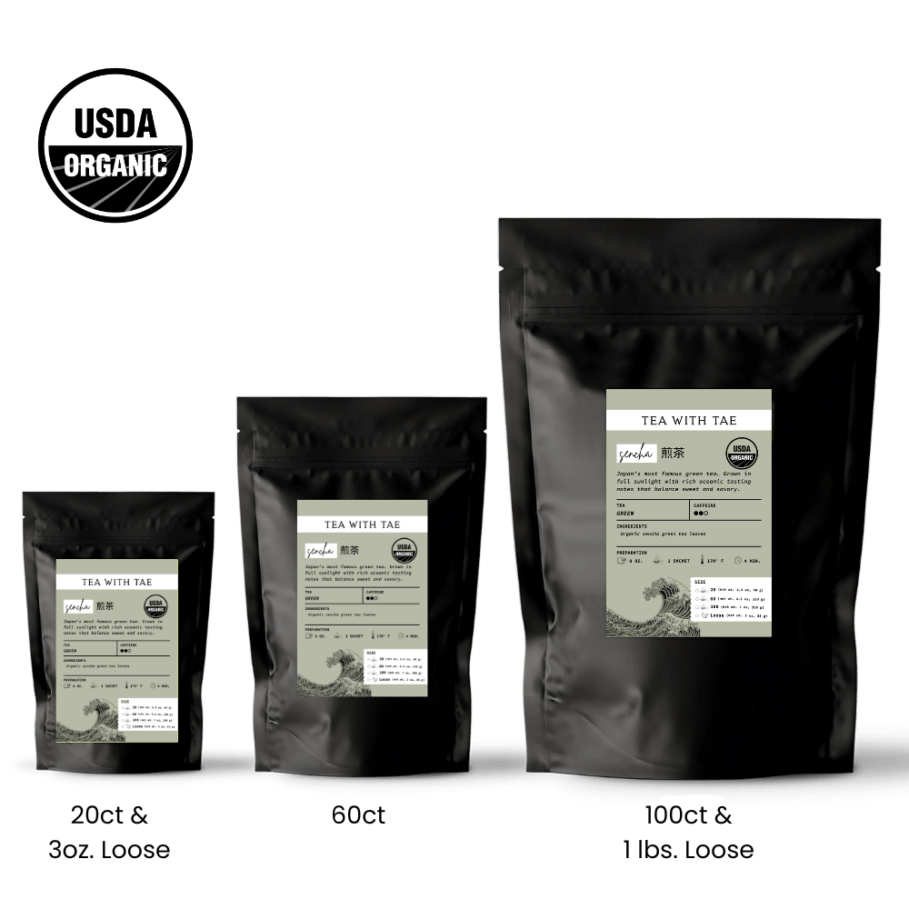Organic Sencha Green Tea Pouch